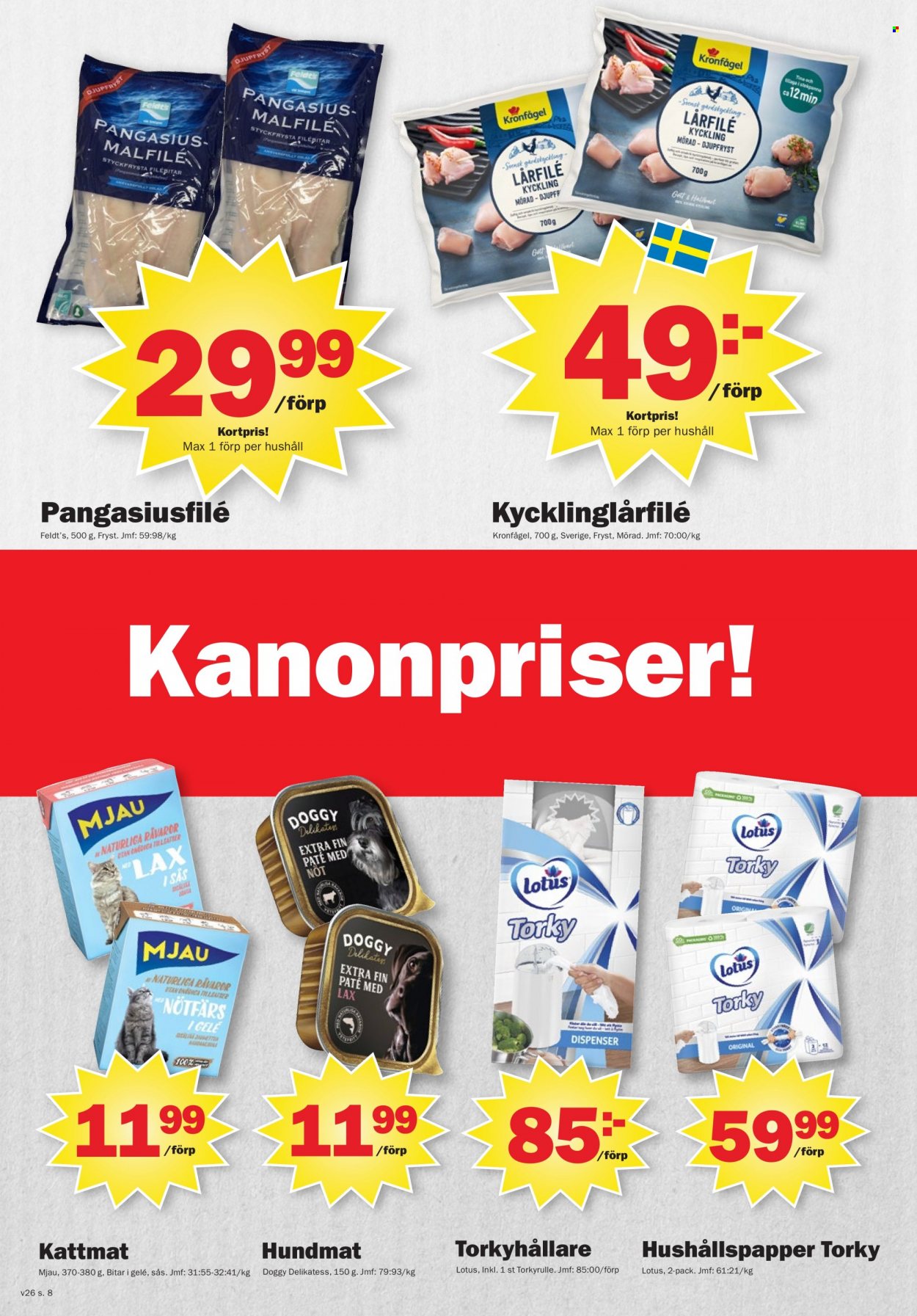 Pekås reklamblad - 26/6 2023 - 2/7 2023. Sida 8