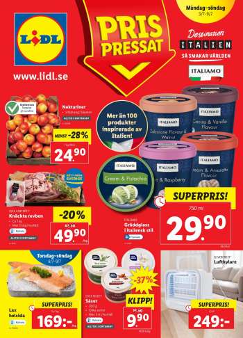 Lidl reklamblad - 3/7 2023 - 9/7 2023.