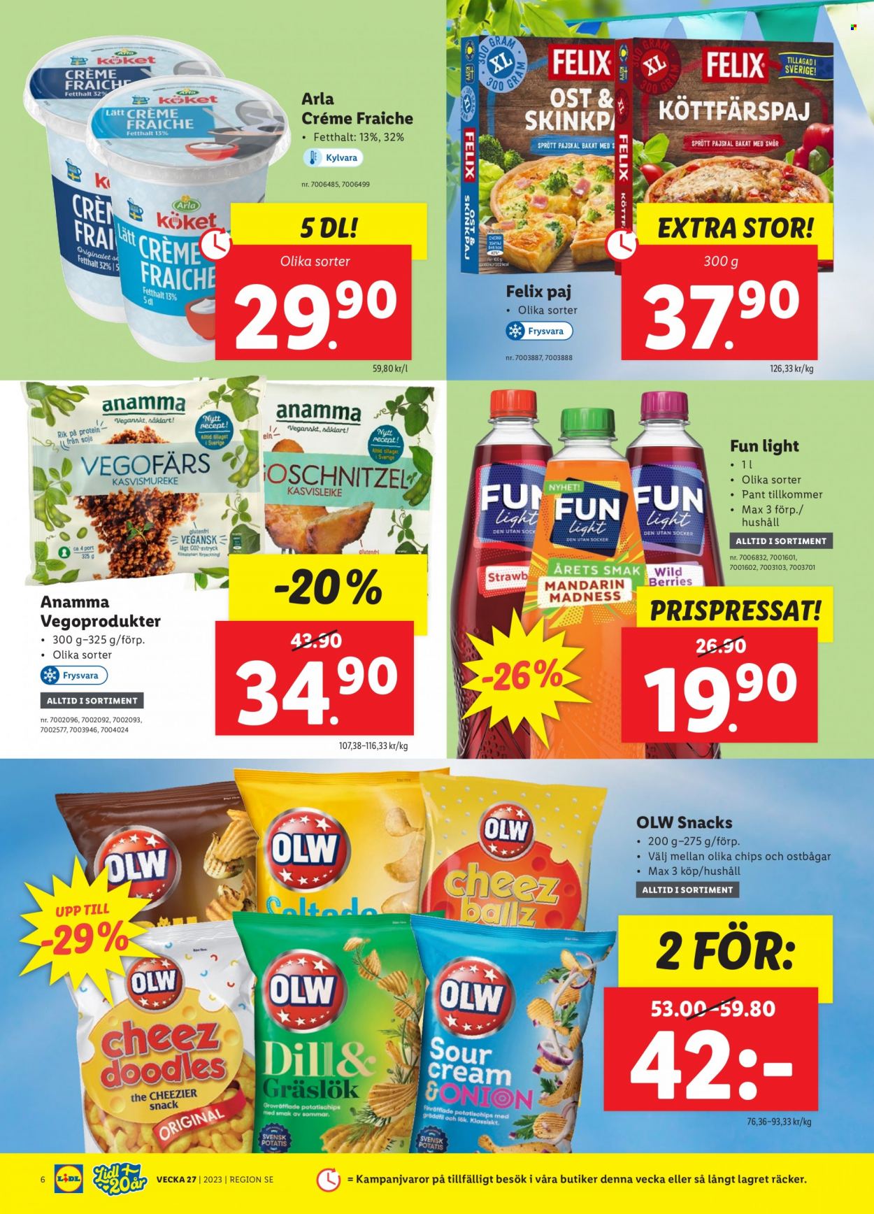 Lidl reklamblad - 3/7 2023 - 9/7 2023. Sida 6