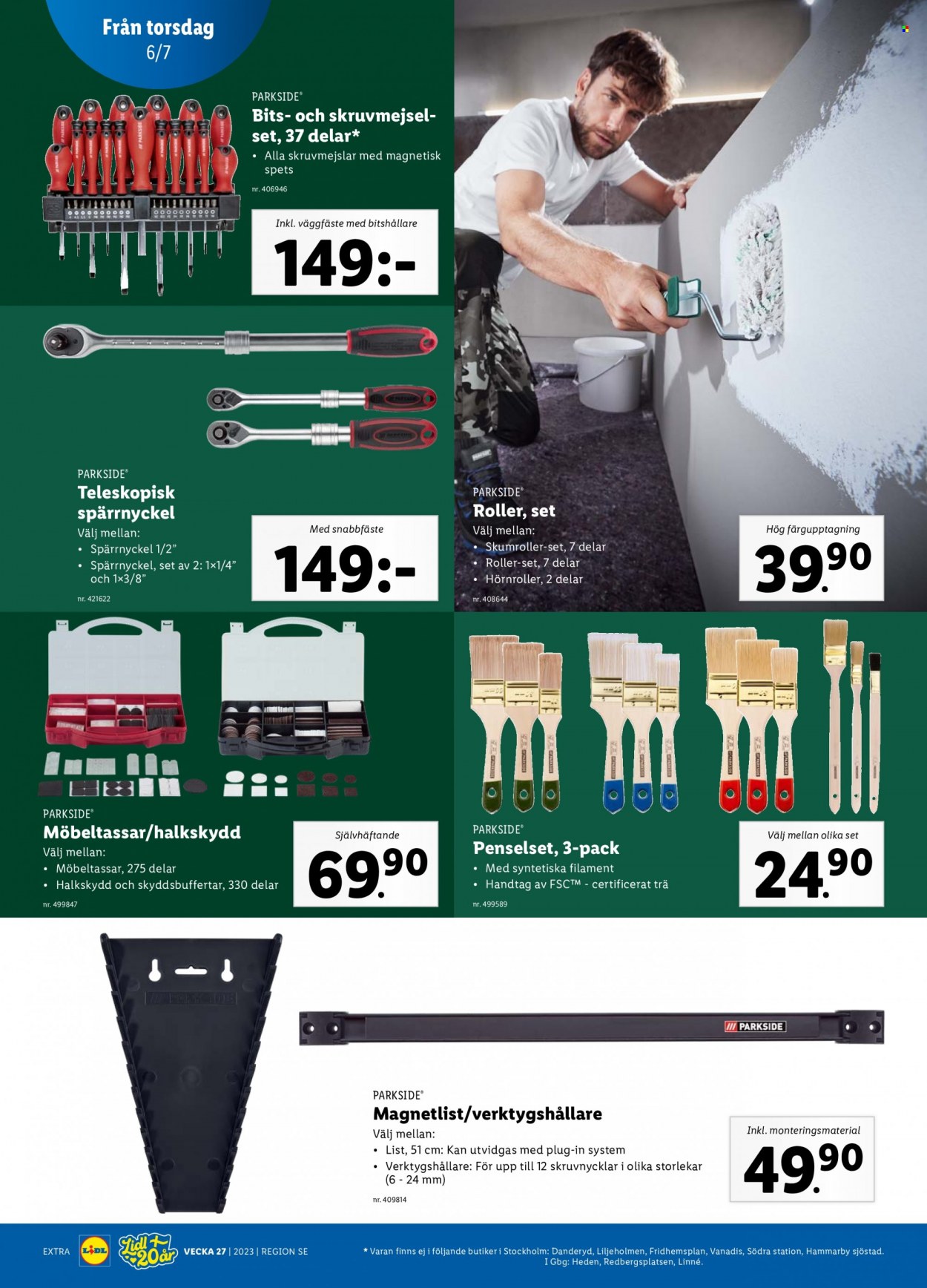 Lidl reklamblad - 3/7 2023 - 9/7 2023. Sida 27