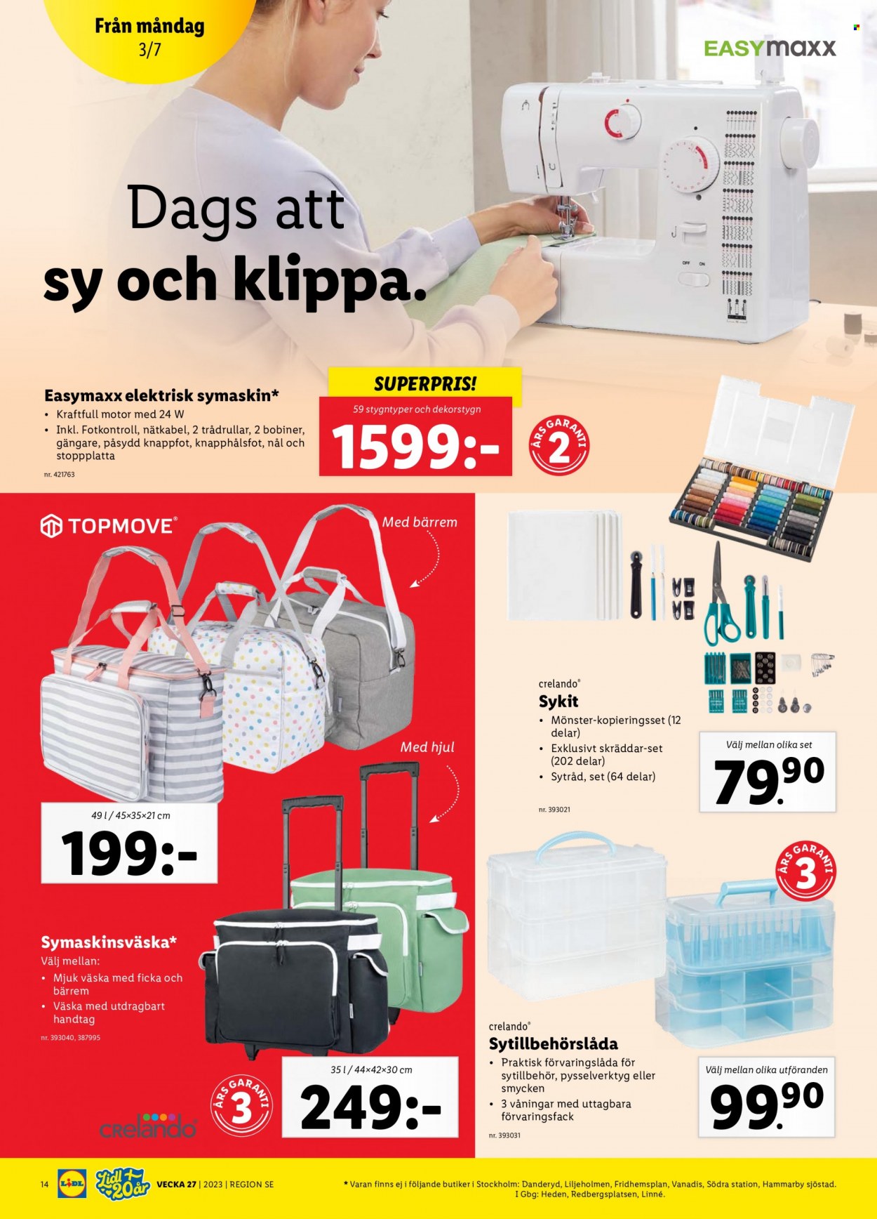 Lidl reklamblad - 3/7 2023 - 9/7 2023. Sida 4