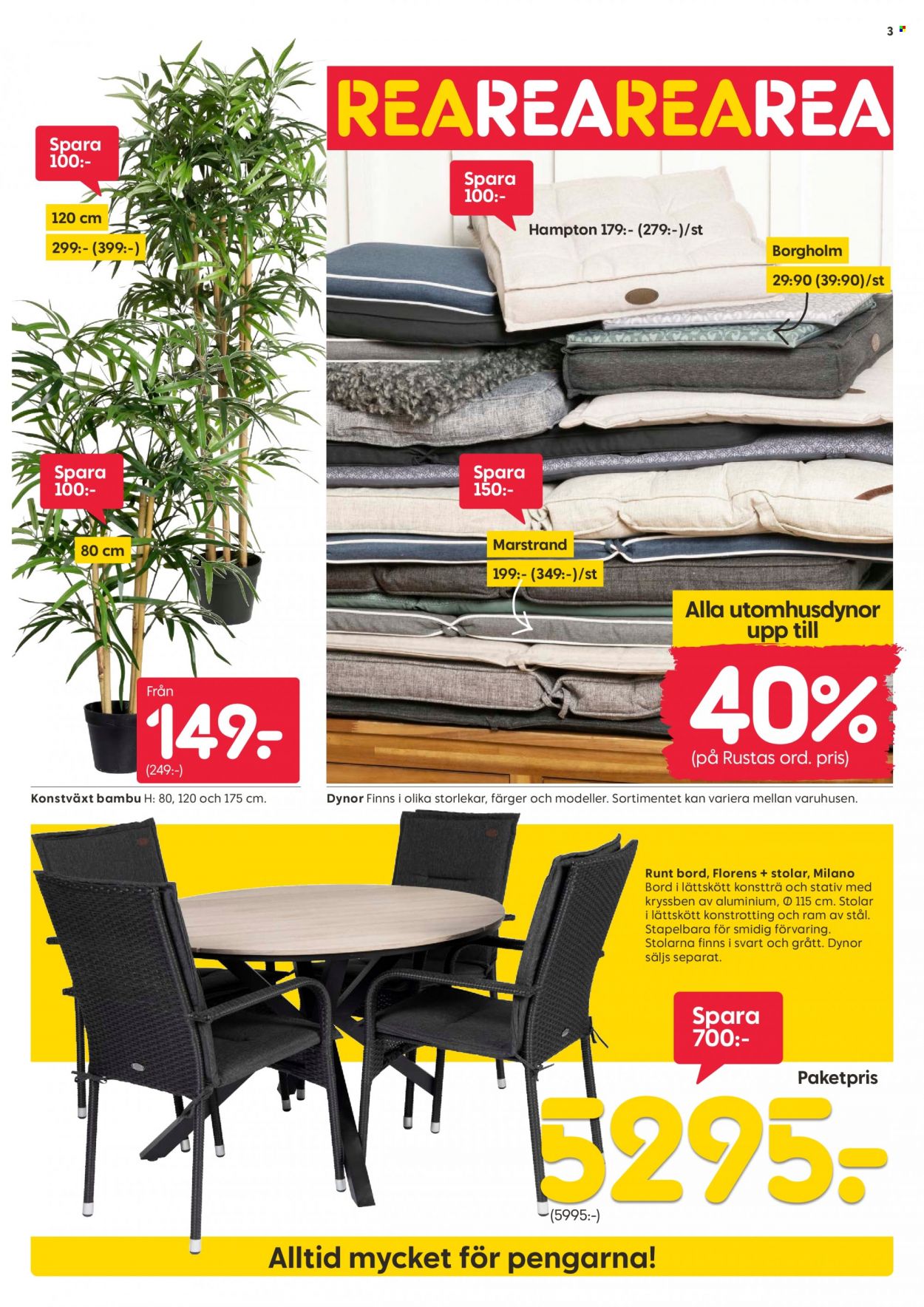 Rusta reklamblad - 26/6 2023 - 2/7 2023. Sida 3