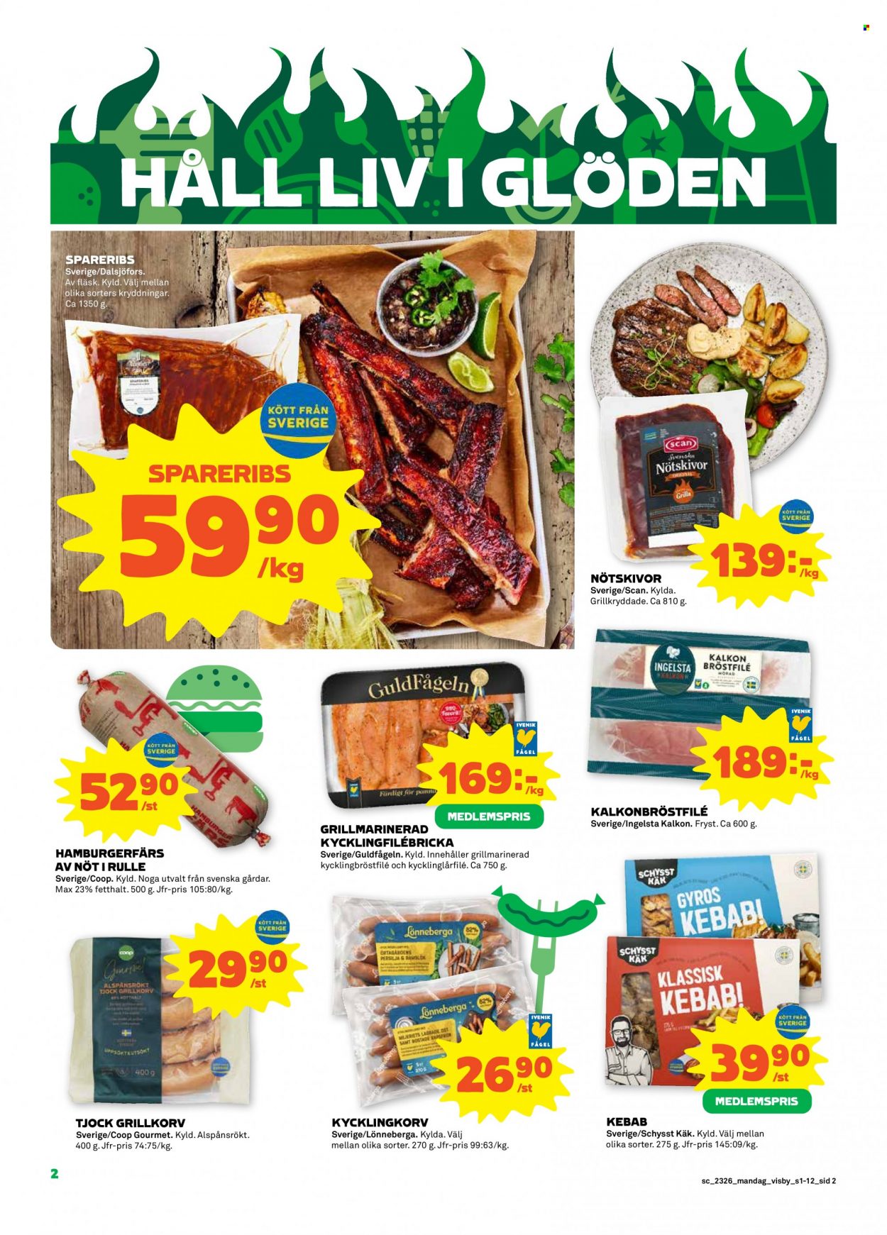Stora Coop reklamblad - 26/6 2023 - 2/7 2023. Sida 2