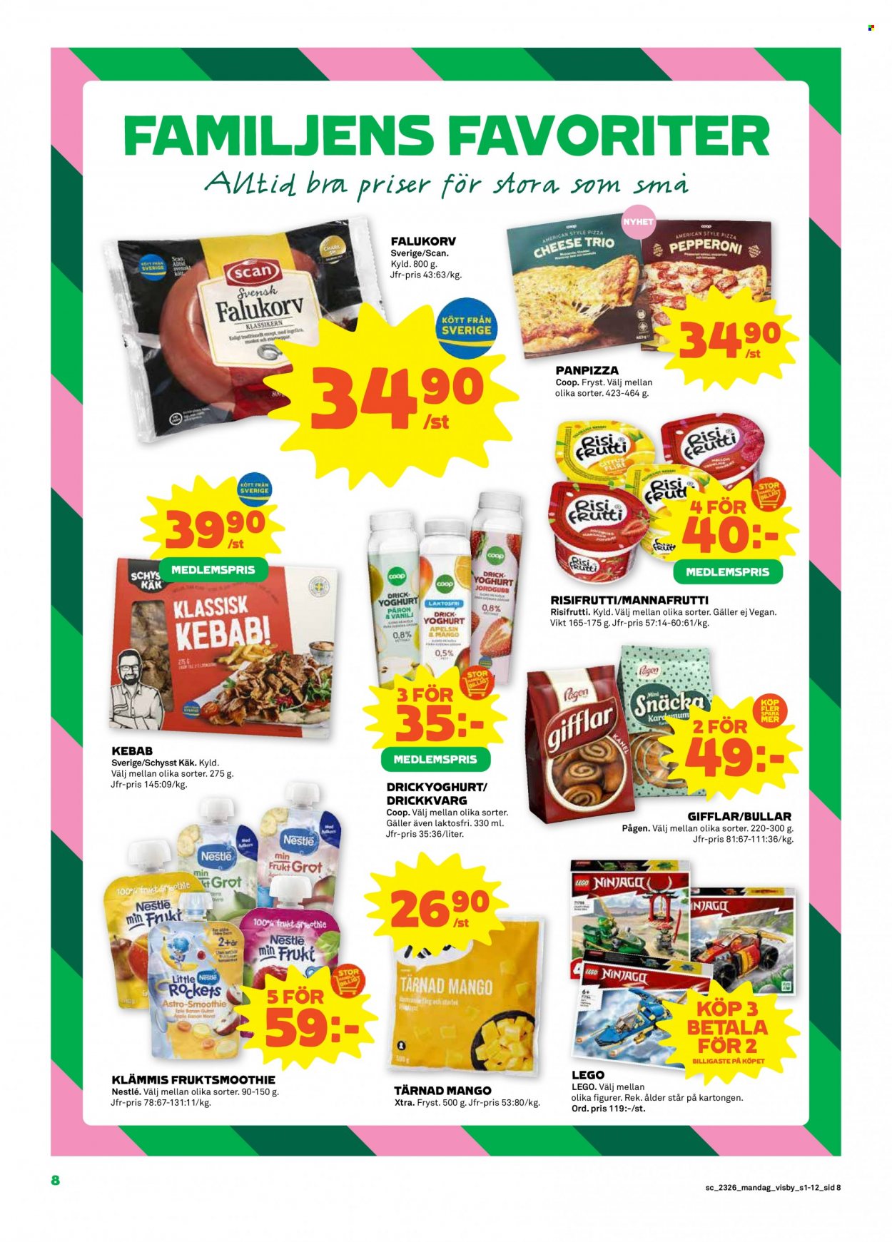 Stora Coop reklamblad - 26/6 2023 - 2/7 2023. Sida 8
