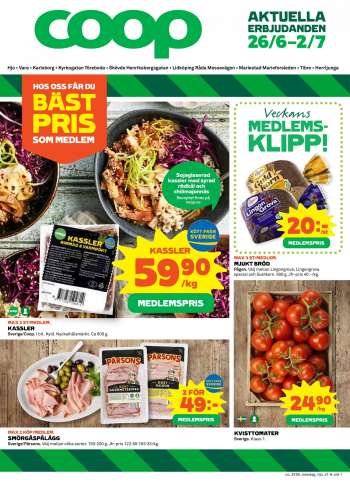 Coop tarjoukset  - 26.06.2023 - 02.07.2023.