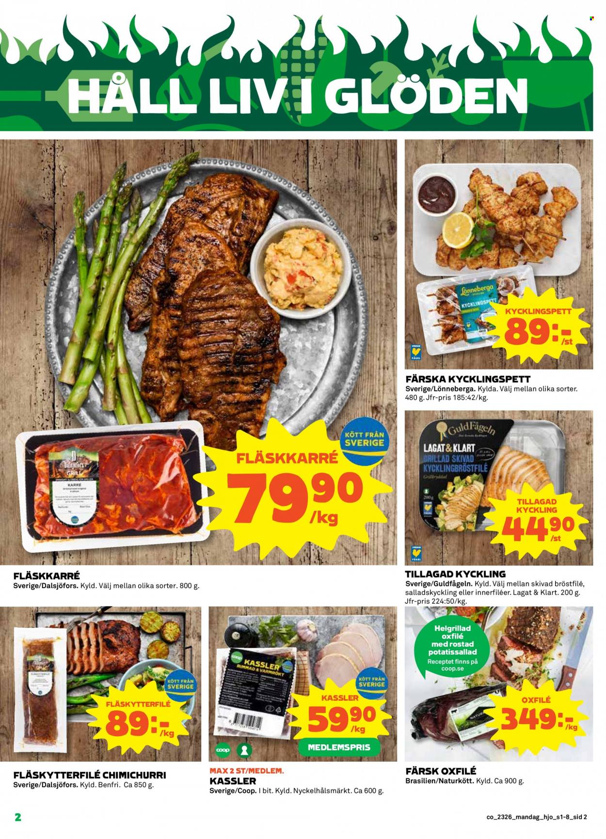 Coop reklamblad - 26/6 2023 - 2/7 2023. Sida 2