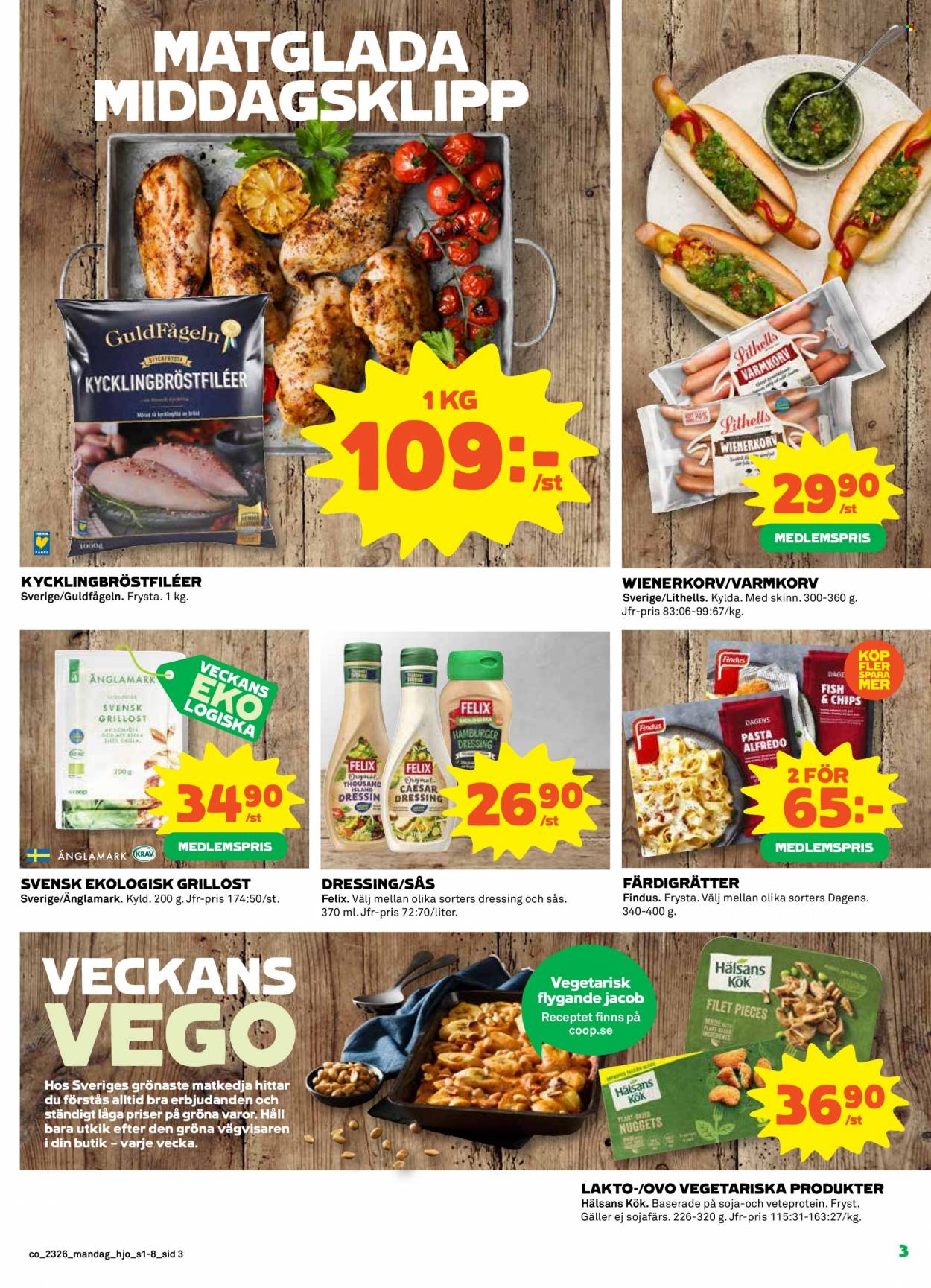 Coop reklamblad - 26/6 2023 - 2/7 2023. Sida 3