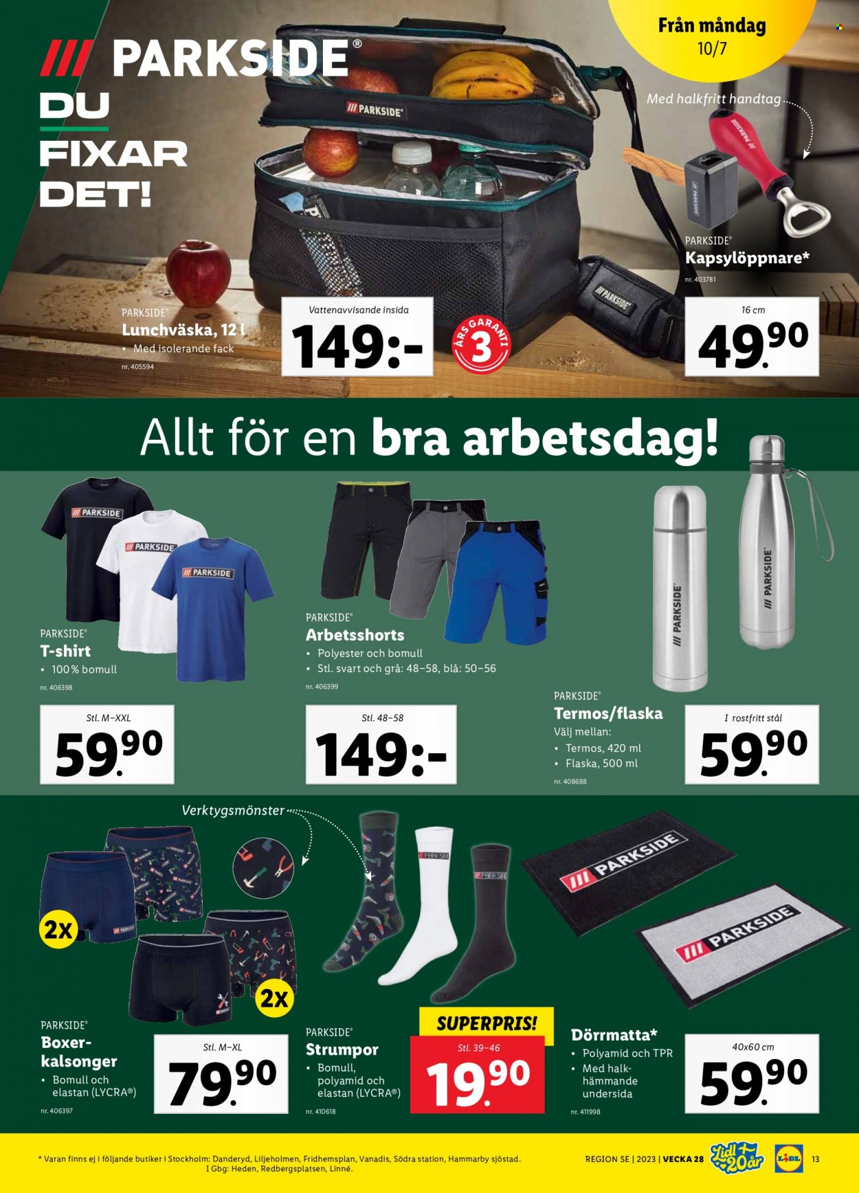 Lidl reklamblad - 10/7 2023 - 16/7 2023. Sida 17