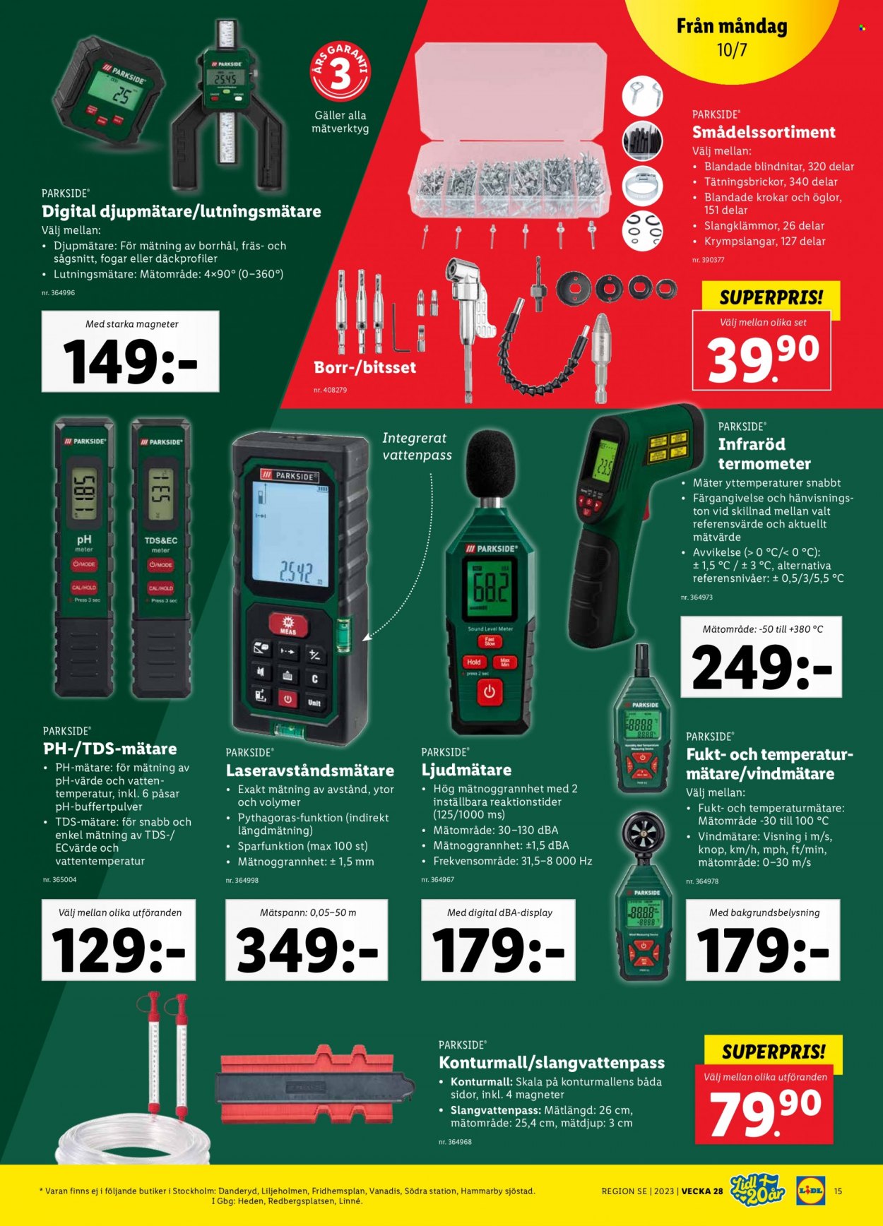 Lidl reklamblad - 10/7 2023 - 16/7 2023. Sida 19