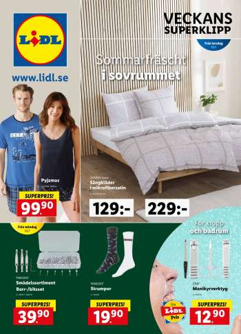 Lidl reklamblad - 10/7 2023 - 16/7 2023.