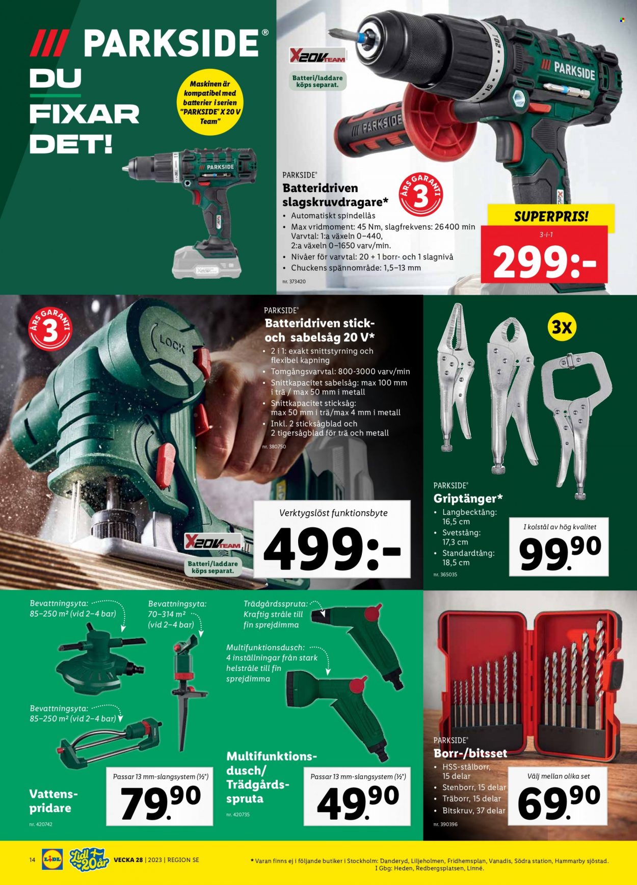 Lidl reklamblad - 10/7 2023 - 16/7 2023. Sida 3