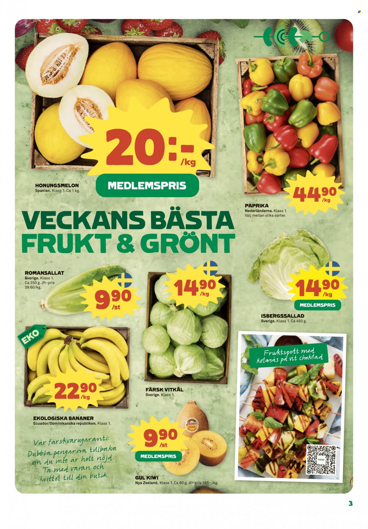 Coop reklamblad - 3/7 2023 - 9/7 2023. Sida 3