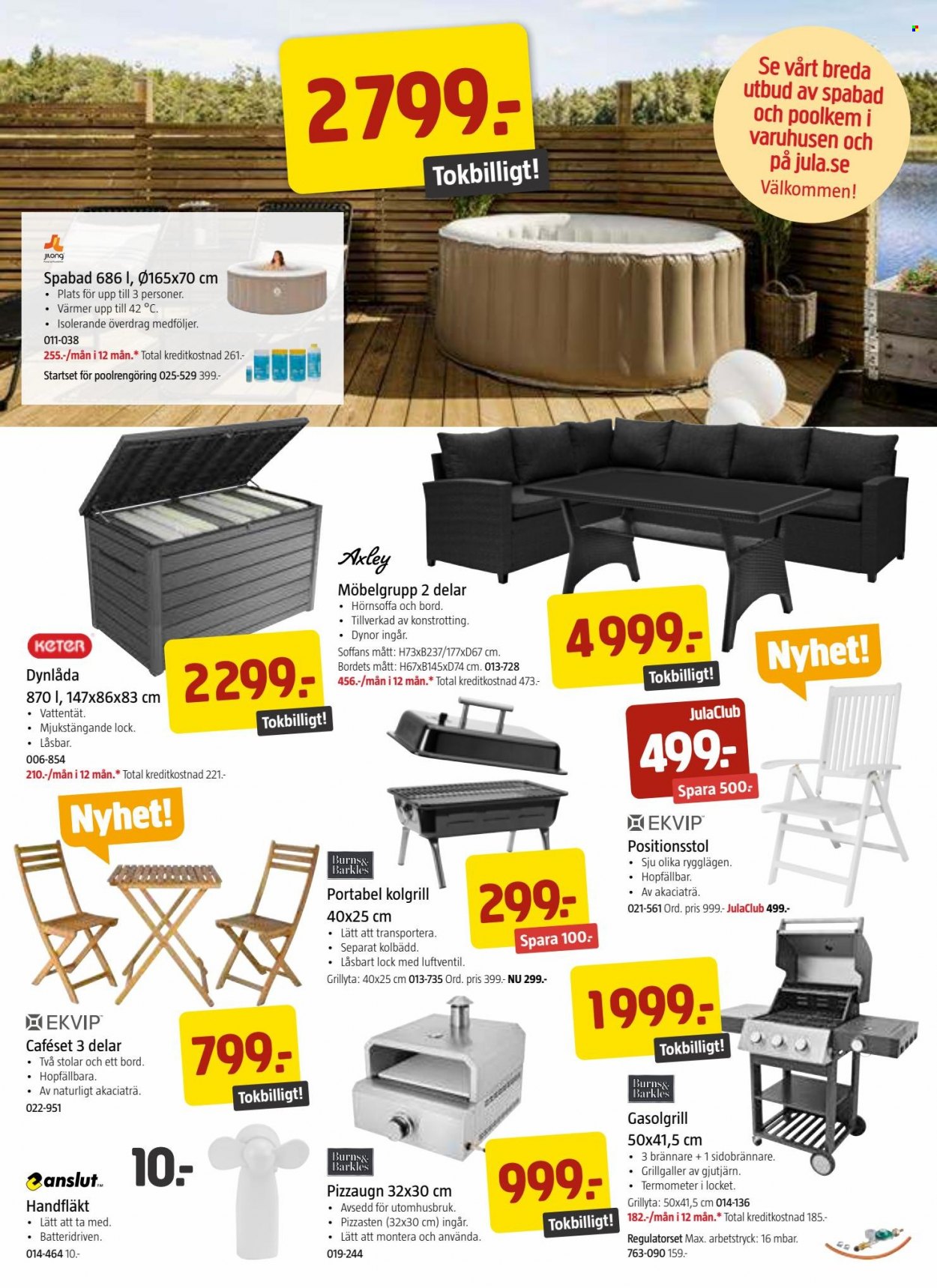 Jula reklamblad - 28/7 2023 - 10/8 2023. Sida 4