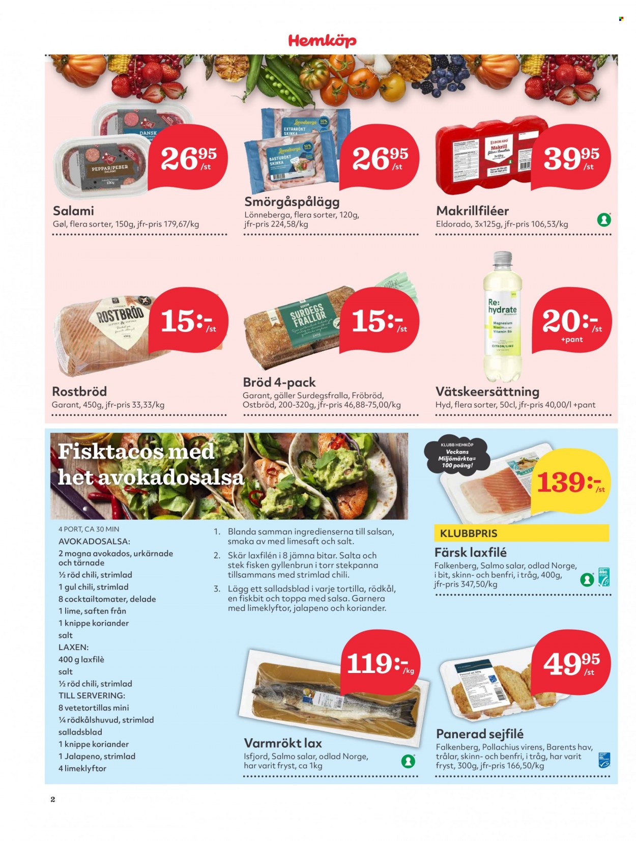Hemköp reklamblad - 10/7 2023 - 16/7 2023. Sida 2