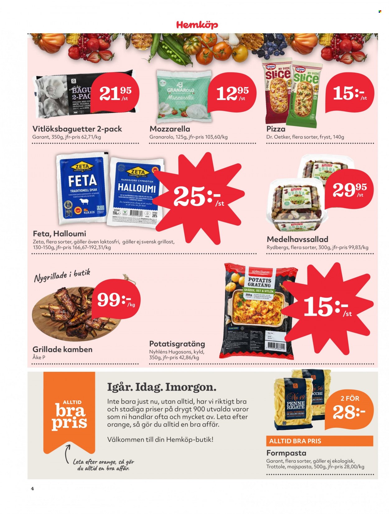 Hemköp reklamblad - 10/7 2023 - 16/7 2023. Sida 4