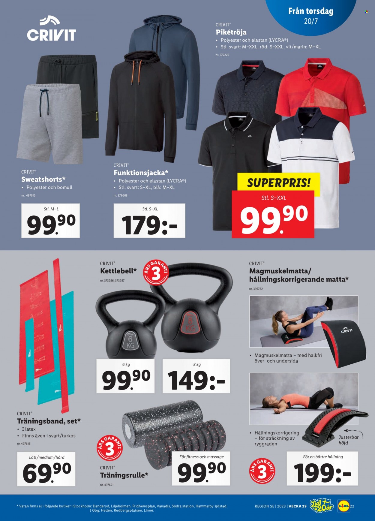 Lidl reklamblad - 17/7 2023 - 23/7 2023. Sida 23
