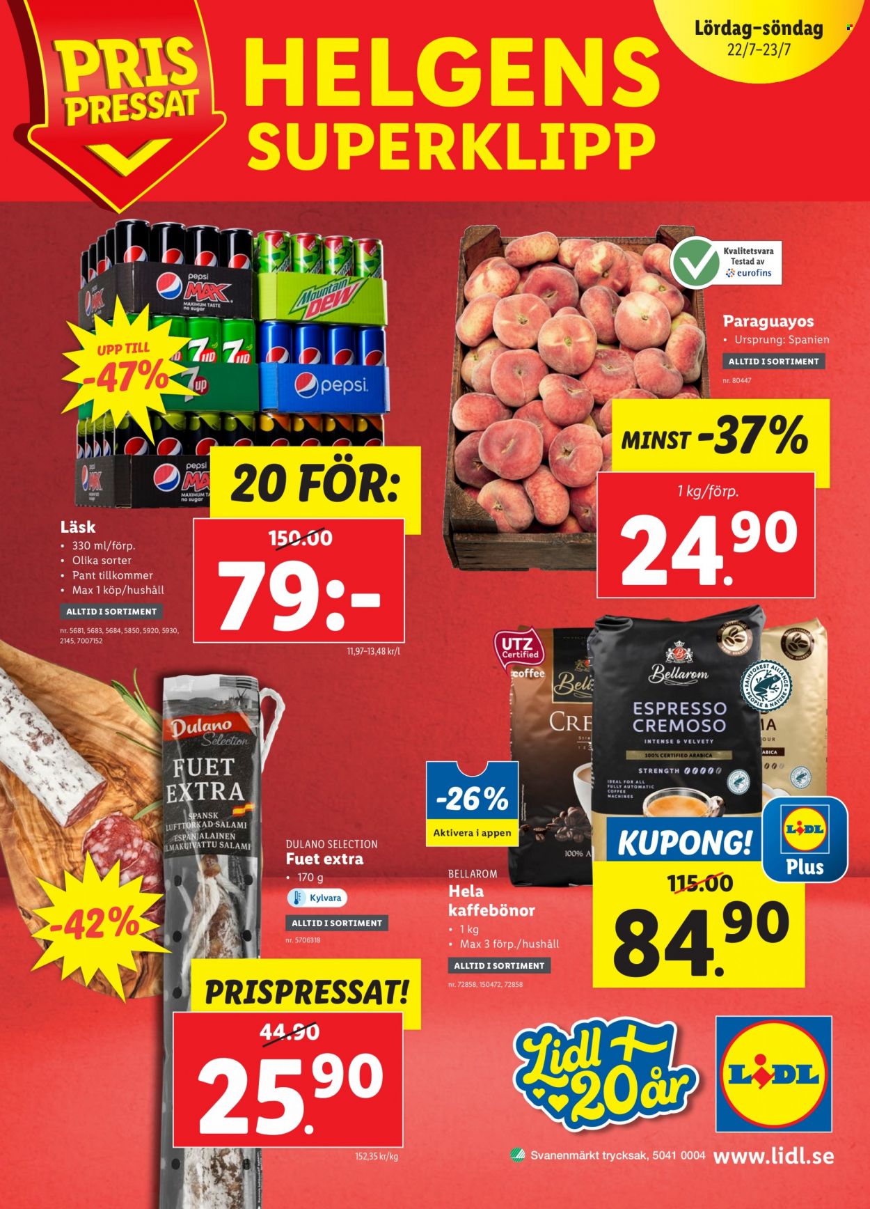 Lidl reklamblad - 17/7 2023 - 23/7 2023. Sida 30