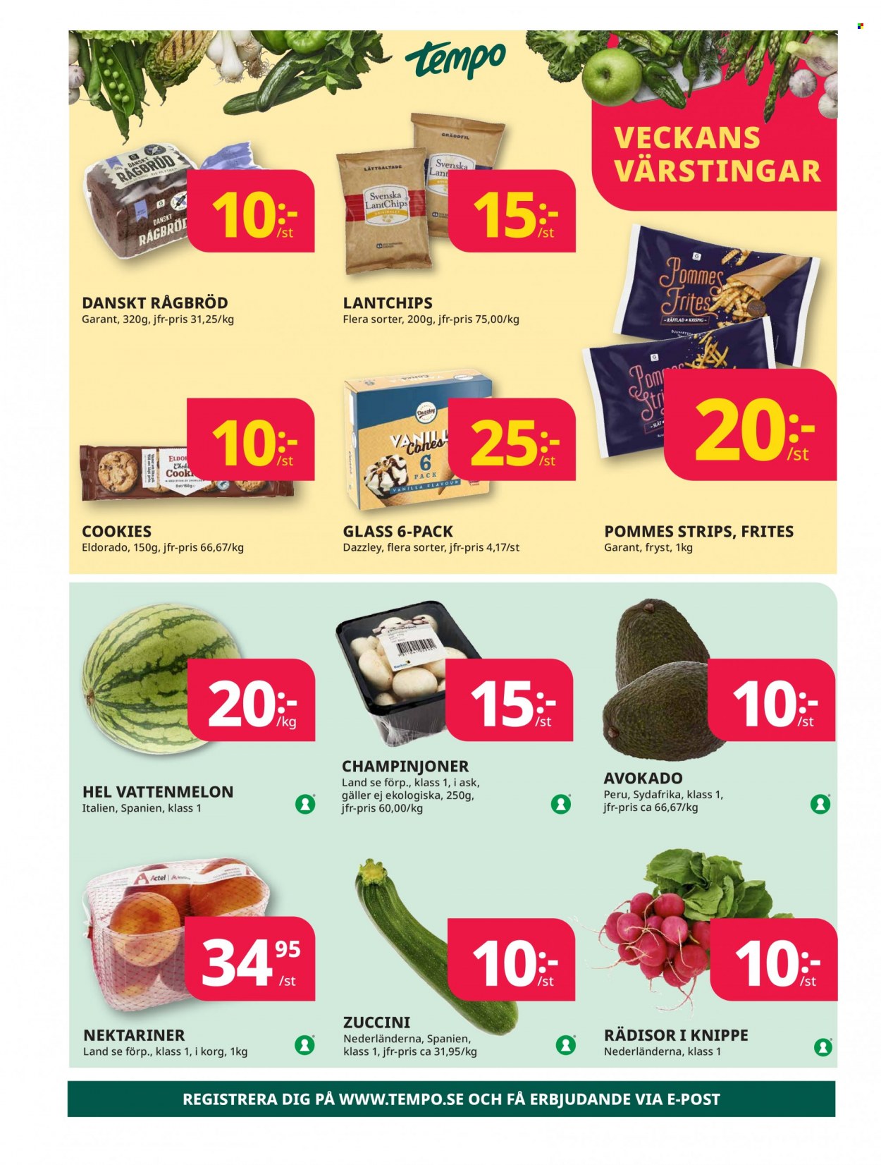 Tempo reklamblad - 10/7 2023 - 16/7 2023. Sida 4