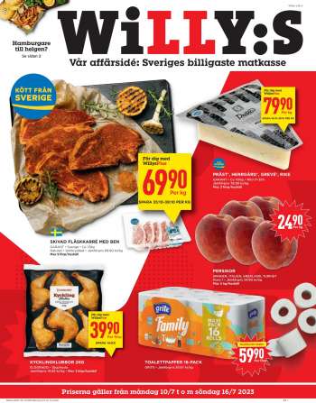 Willys reklamblad - 10/7 2023 - 16/7 2023.