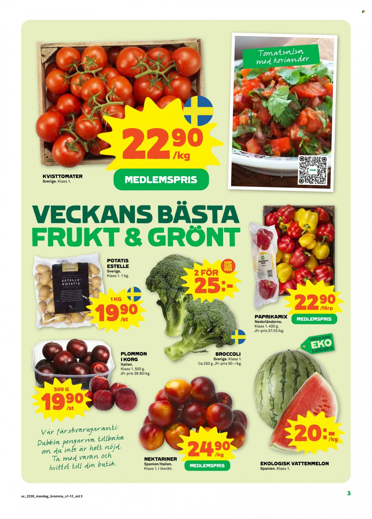 Coop reklamblad - 10/7 2023 - 16/7 2023. Sida 3