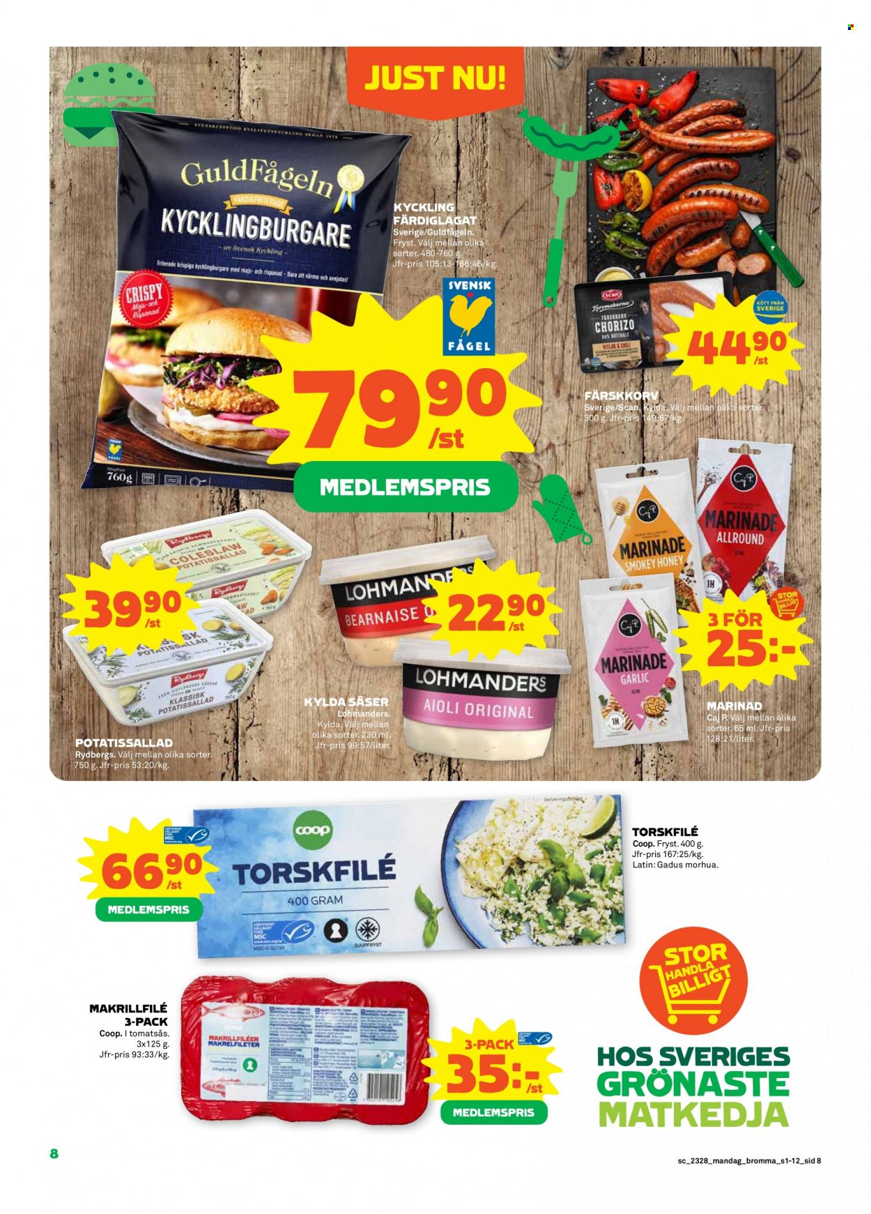 Coop reklamblad - 10/7 2023 - 16/7 2023. Sida 8