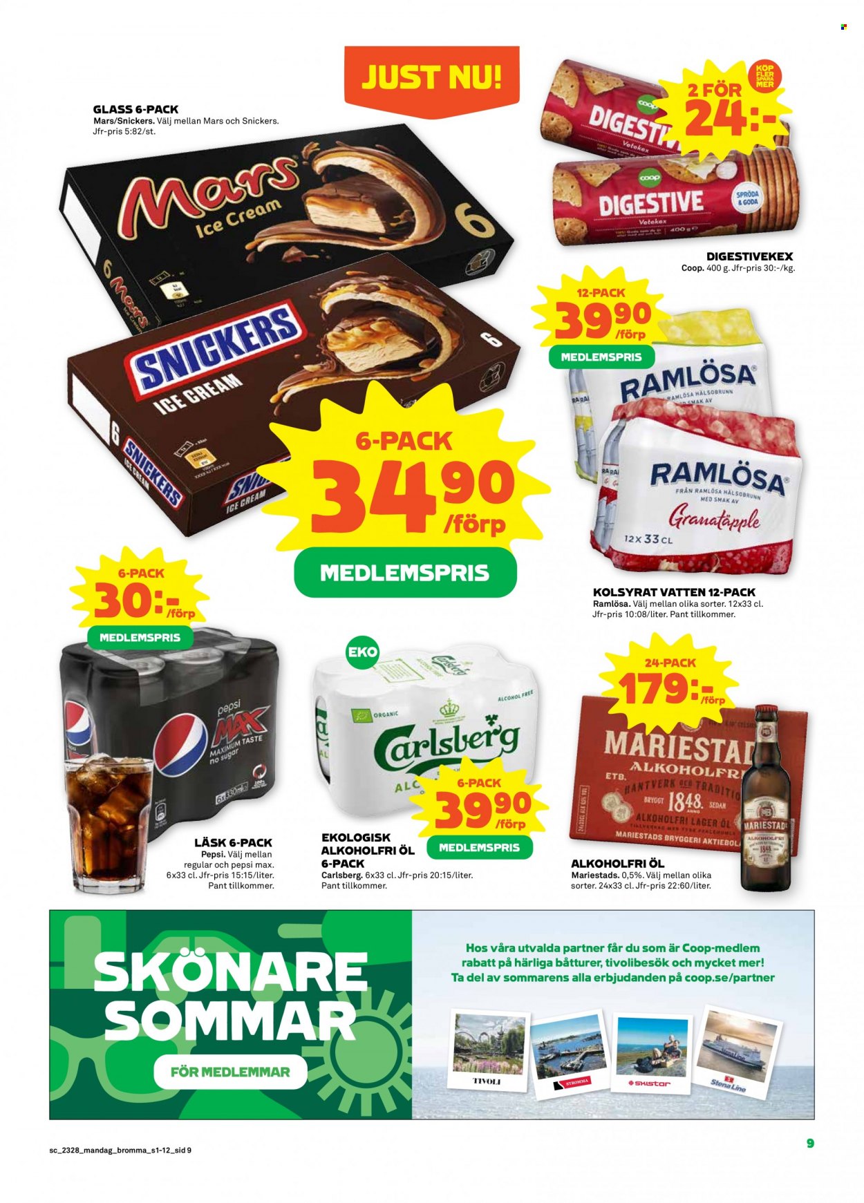 Coop reklamblad - 10/7 2023 - 16/7 2023. Sida 9