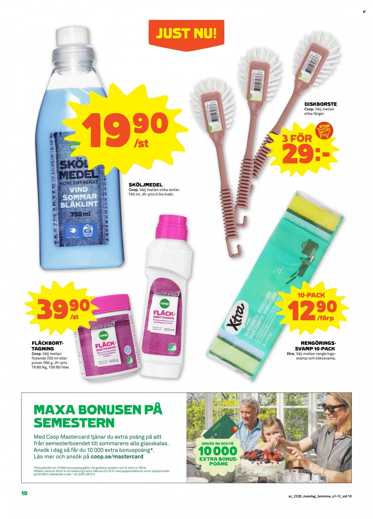 Coop reklamblad - 10/7 2023 - 16/7 2023. Sida 10