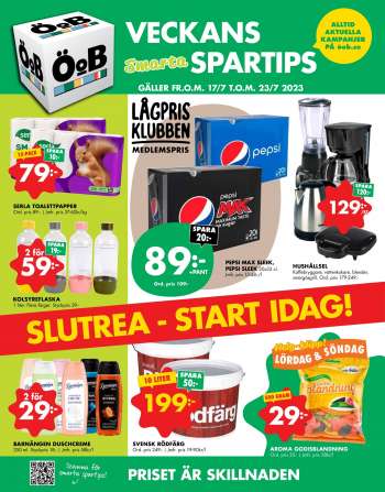 ÖoB reklamblad - 17/7 2023 - 23/7 2023.