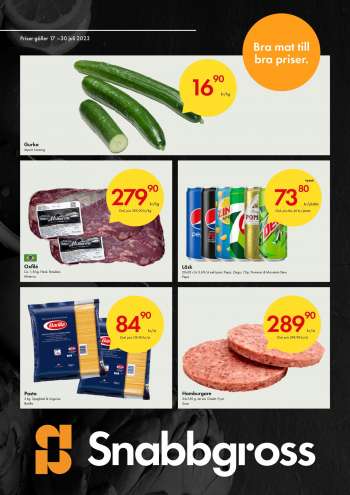 Axfood Snabbgross reklamblad - 17/7 2023 - 30/7 2023.