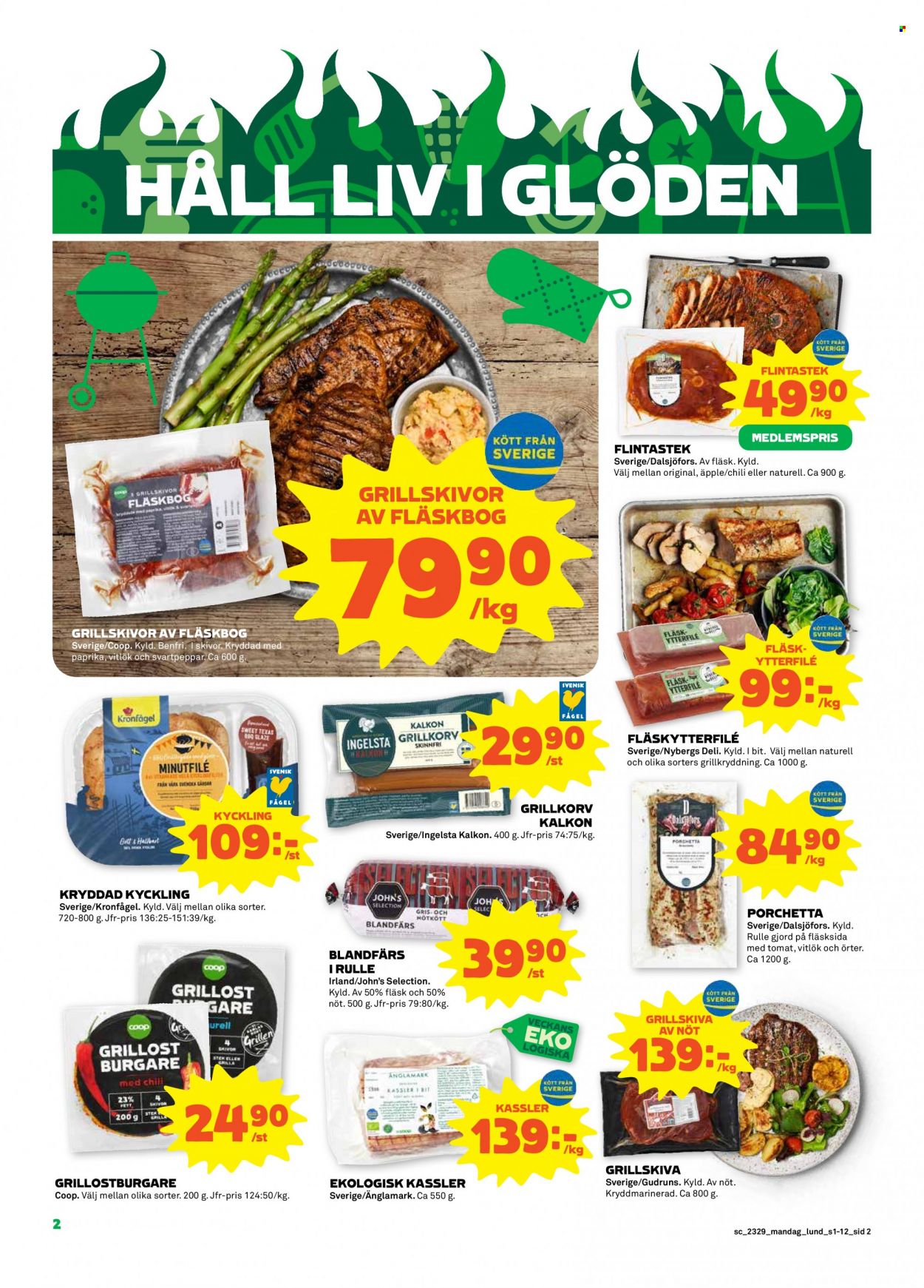 Coop reklamblad - 17/7 2023 - 23/7 2023. Sida 2