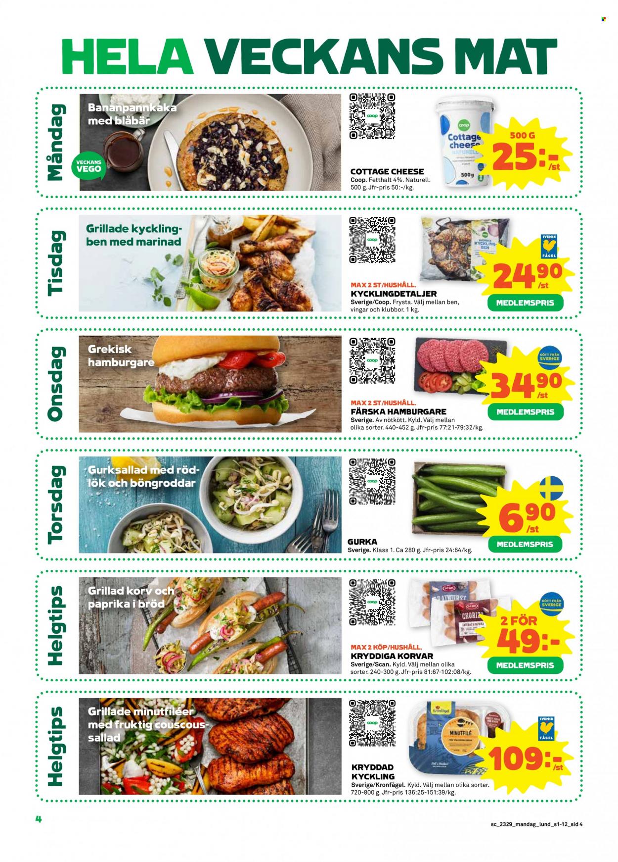 Coop reklamblad - 17/7 2023 - 23/7 2023. Sida 4