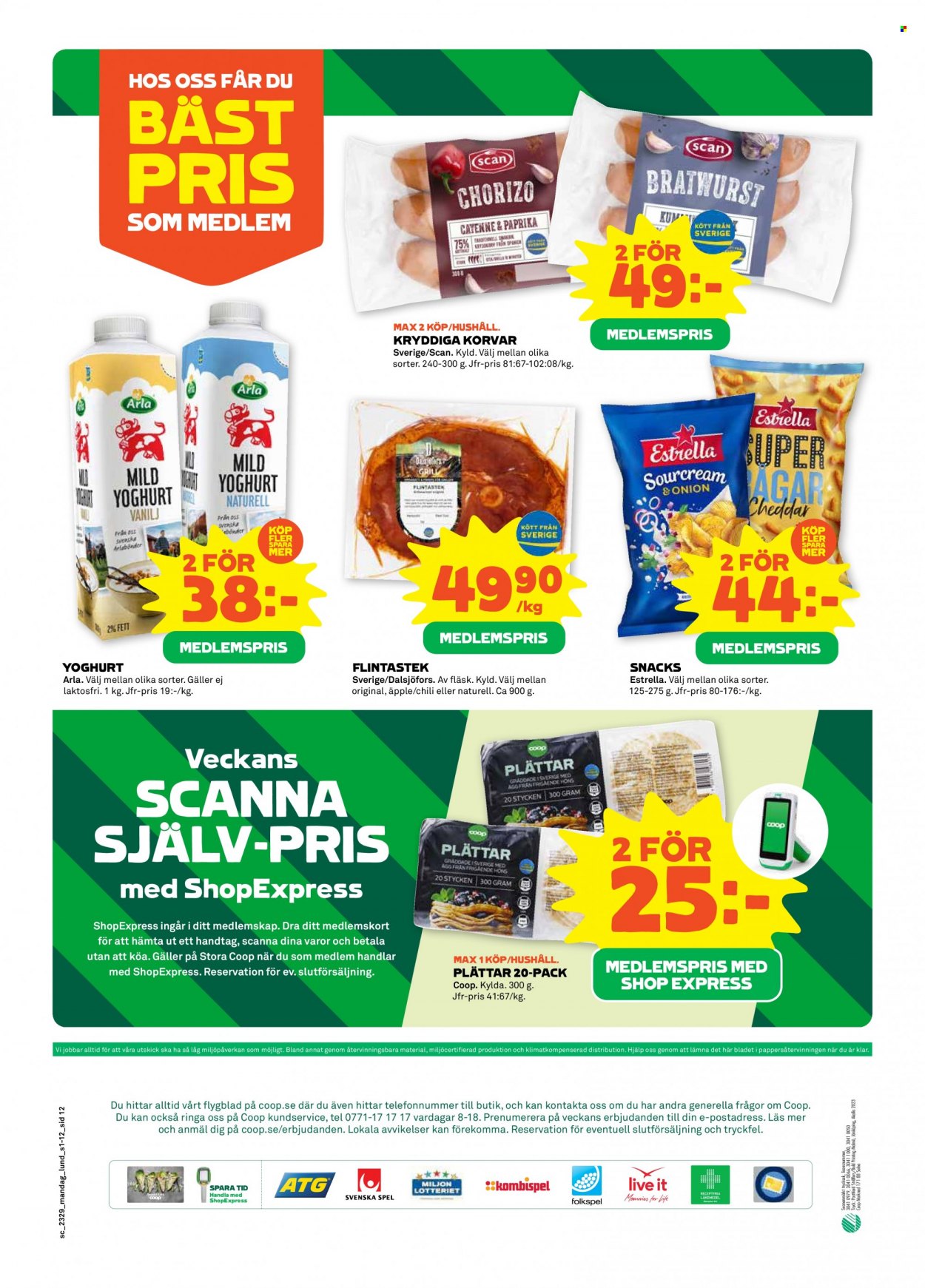 Coop reklamblad - 17/7 2023 - 23/7 2023. Sida 12