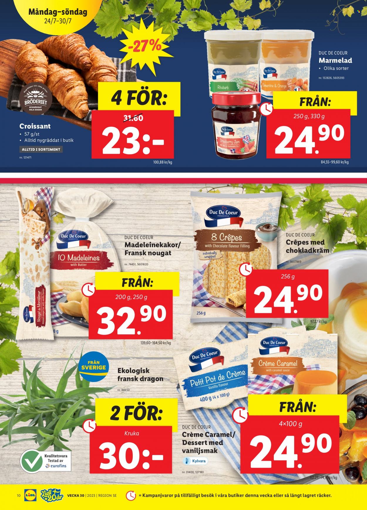 Lidl reklamblad - 24/7 2023 - 30/7 2023. Sida 10