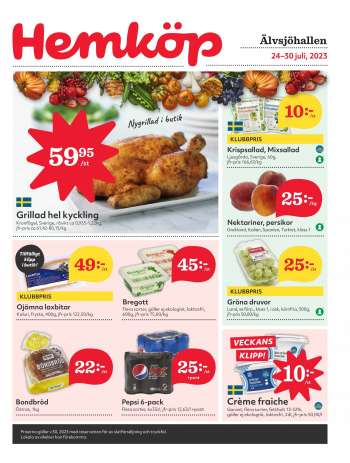 Hemköp reklamblad - 24/7 2023 - 30/7 2023.