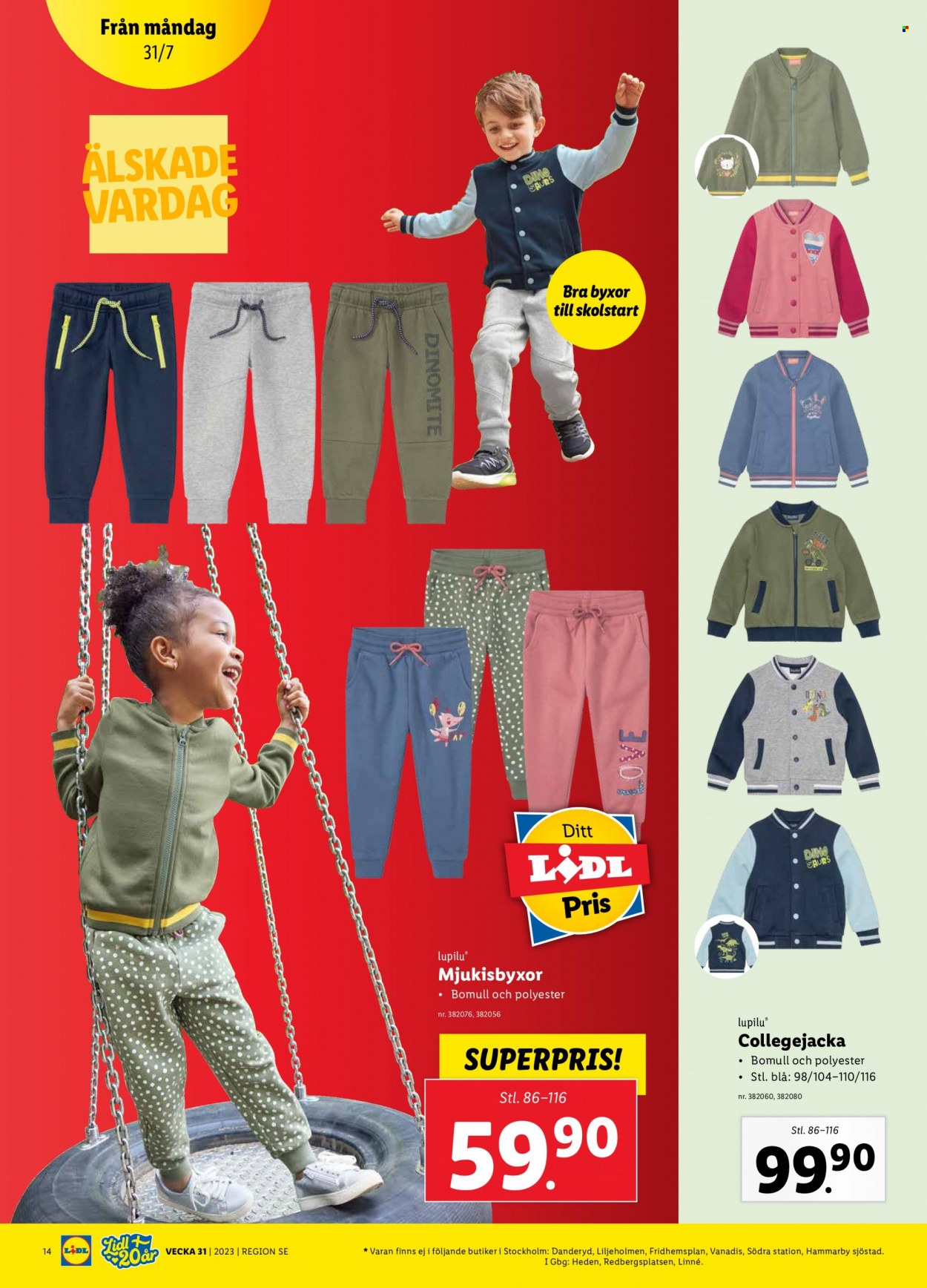 Lidl reklamblad - 31/7 2023 - 6/8 2023. Sida 16