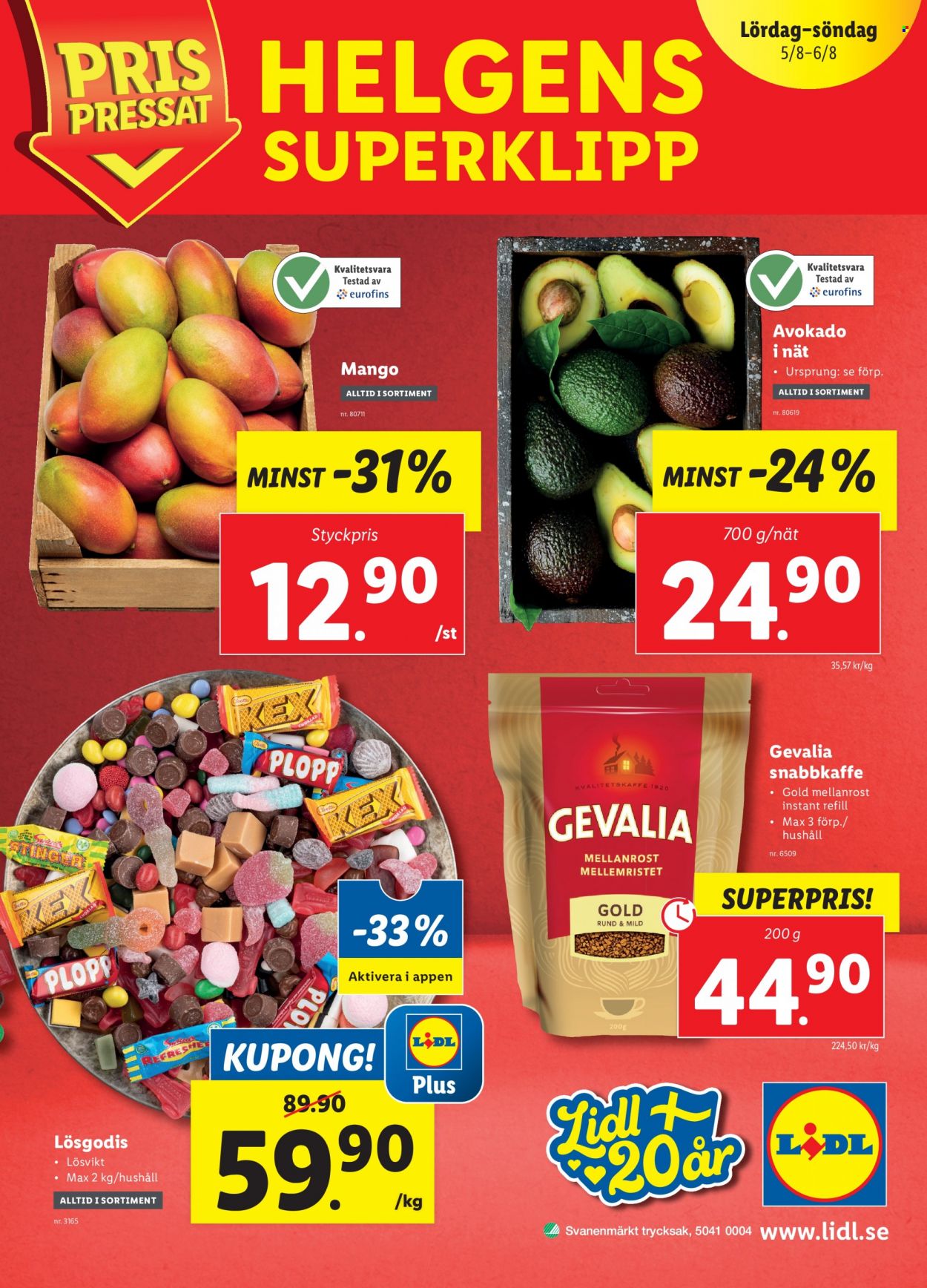 Lidl reklamblad - 31/7 2023 - 6/8 2023. Sida 30
