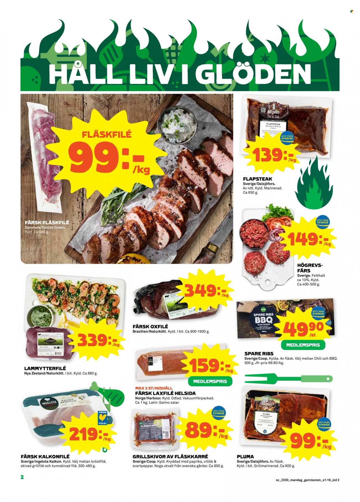 Coop reklamblad - 24/7 2023 - 30/7 2023. Sida 2