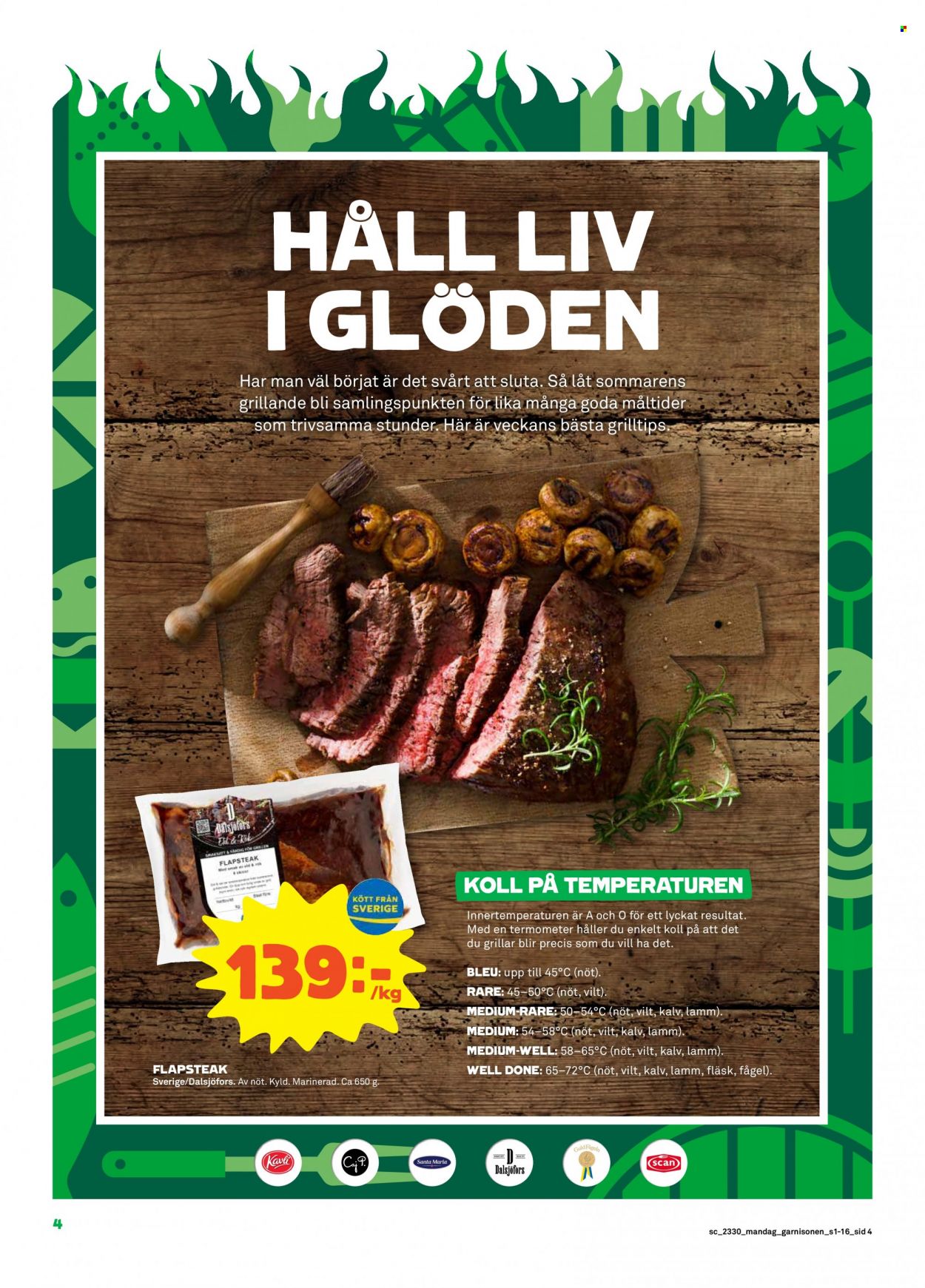 Coop reklamblad - 24/7 2023 - 30/7 2023. Sida 4