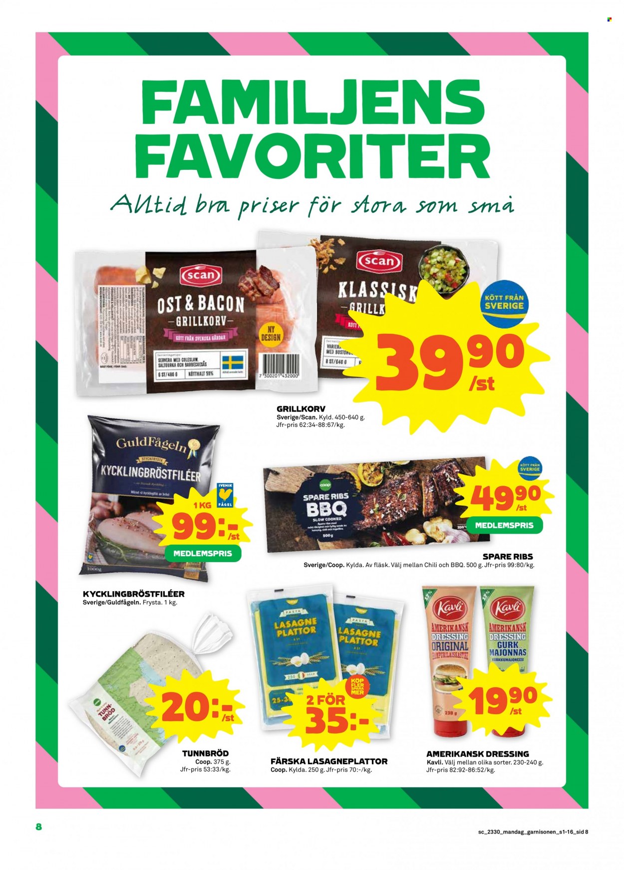 Coop reklamblad - 24/7 2023 - 30/7 2023. Sida 8