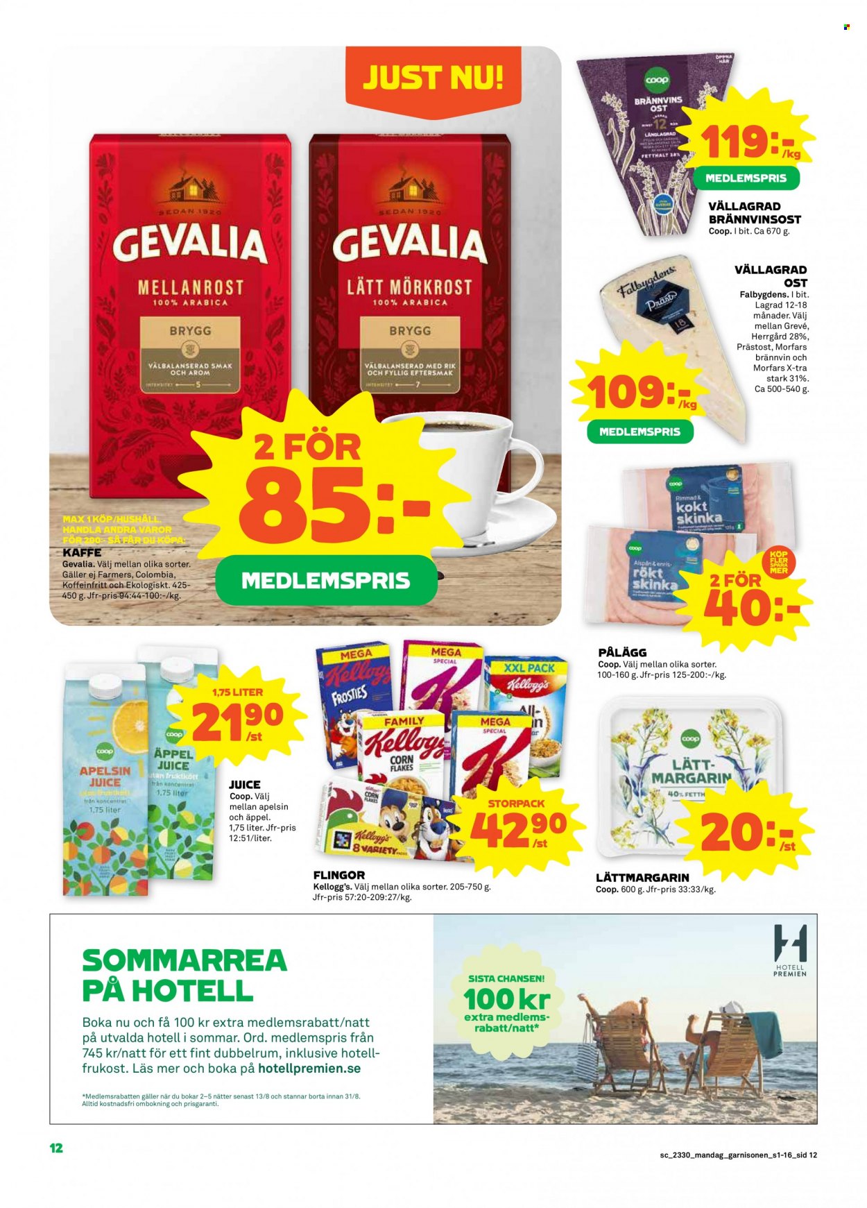 Coop reklamblad - 24/7 2023 - 30/7 2023. Sida 12