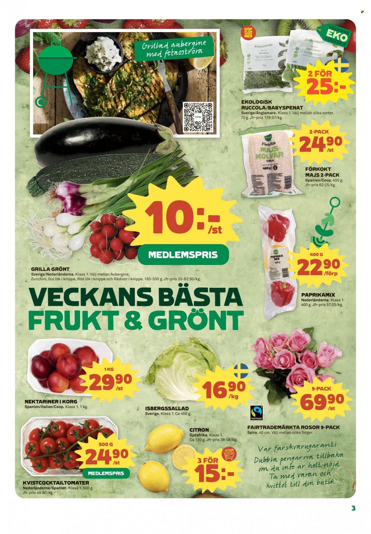 Coop reklamblad - 24/7 2023 - 30/7 2023. Sida 3