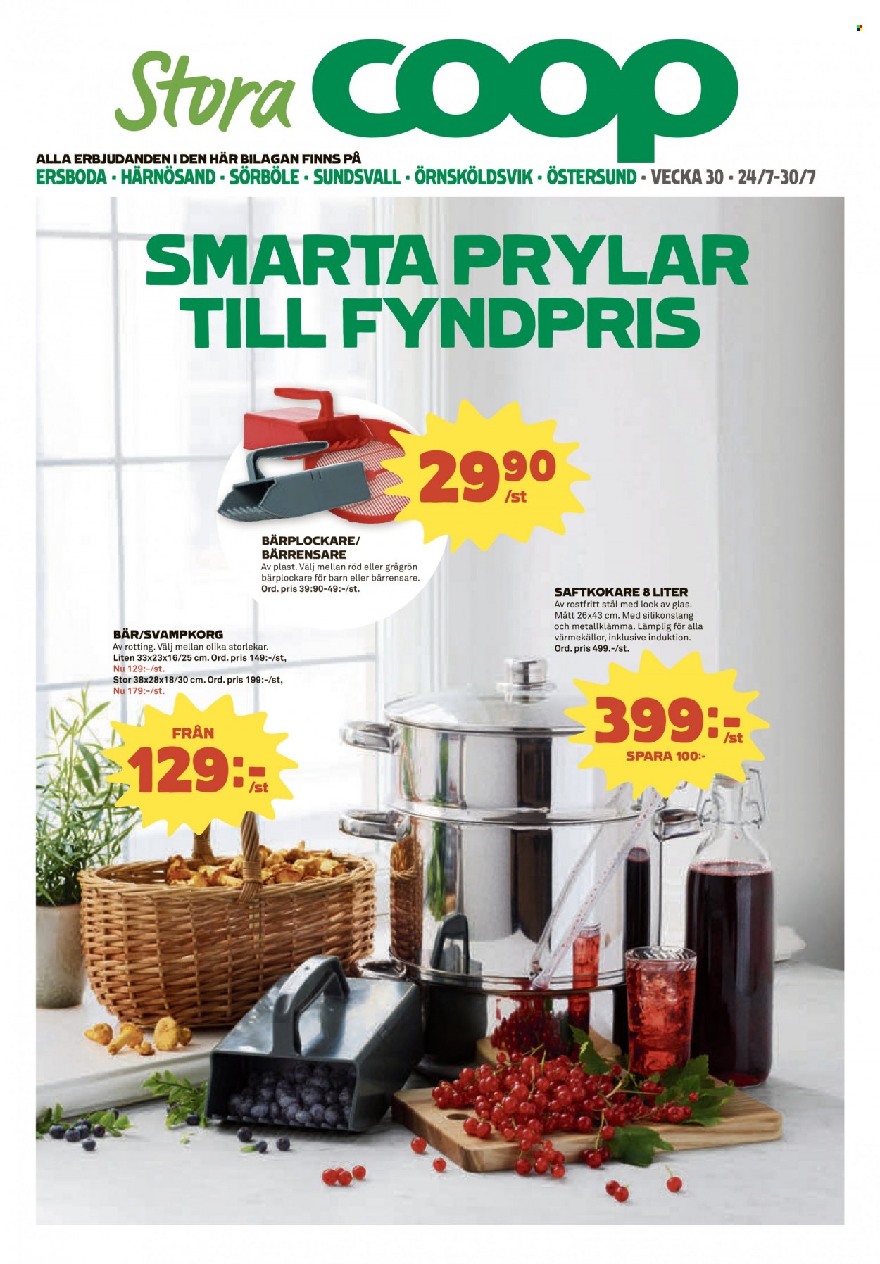 Coop reklamblad - 24/7 2023 - 30/7 2023. Sida 17