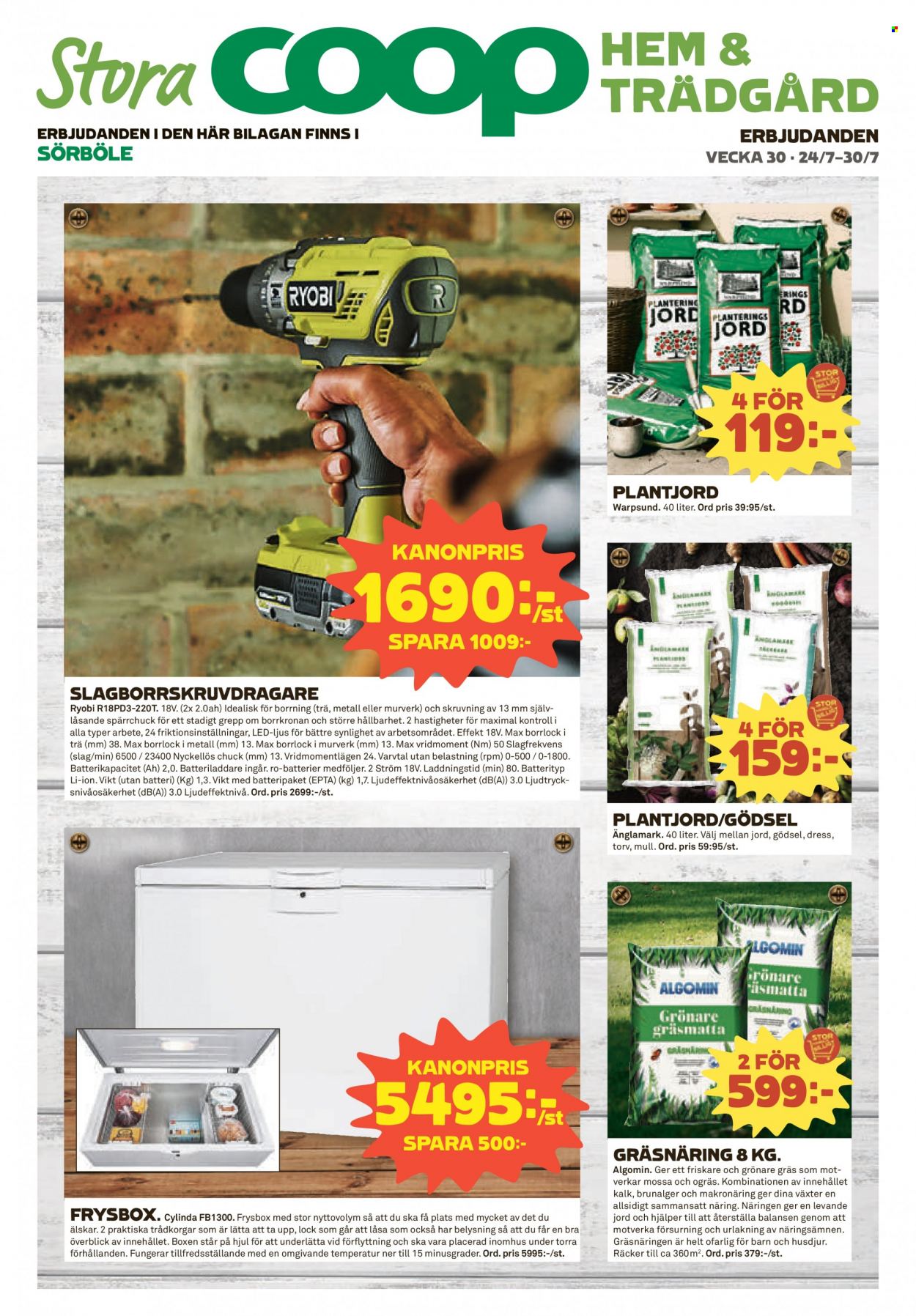 Coop reklamblad - 24/7 2023 - 30/7 2023. Sida 21