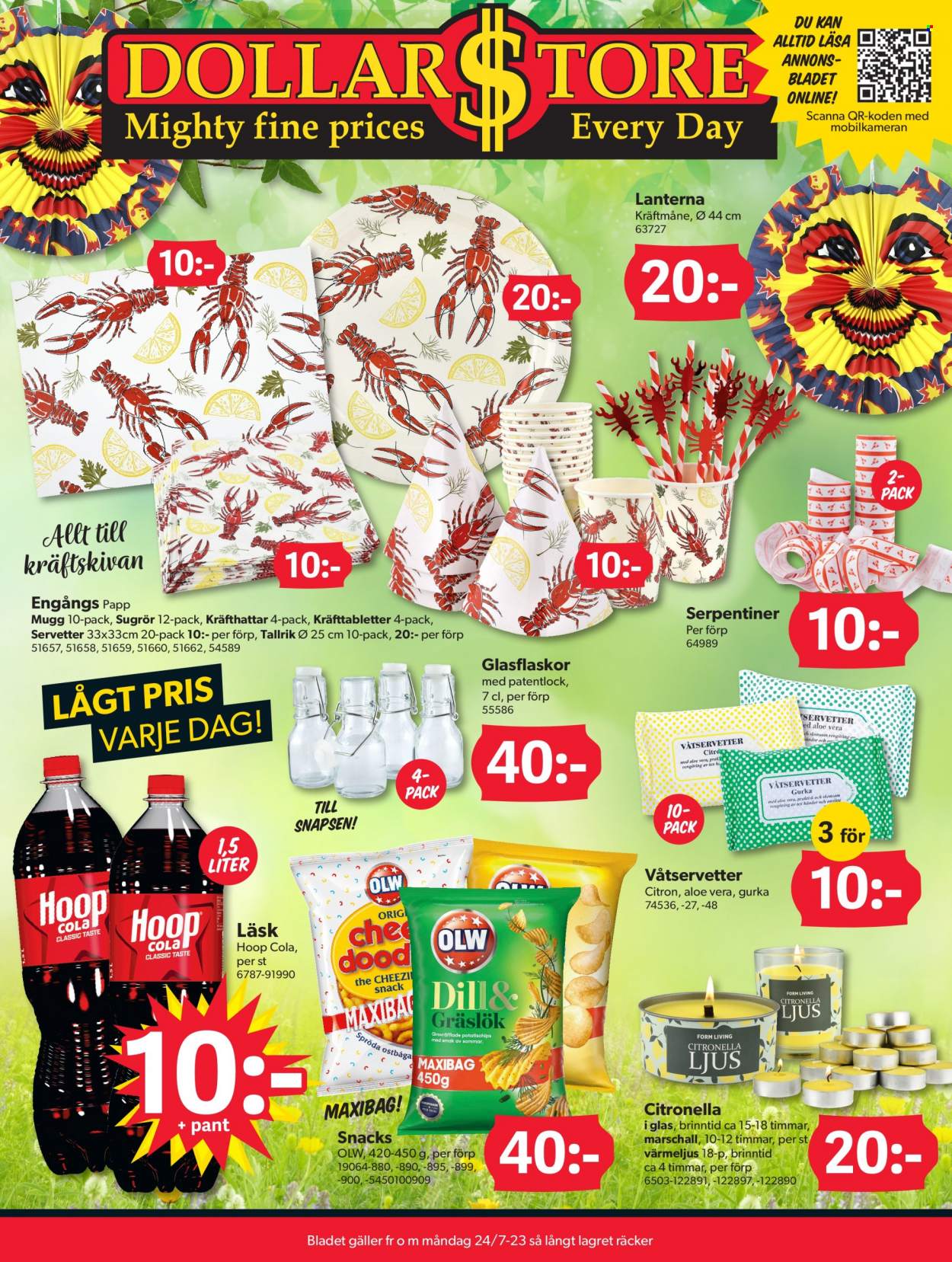 DollarStore reklamblad. Sida 1