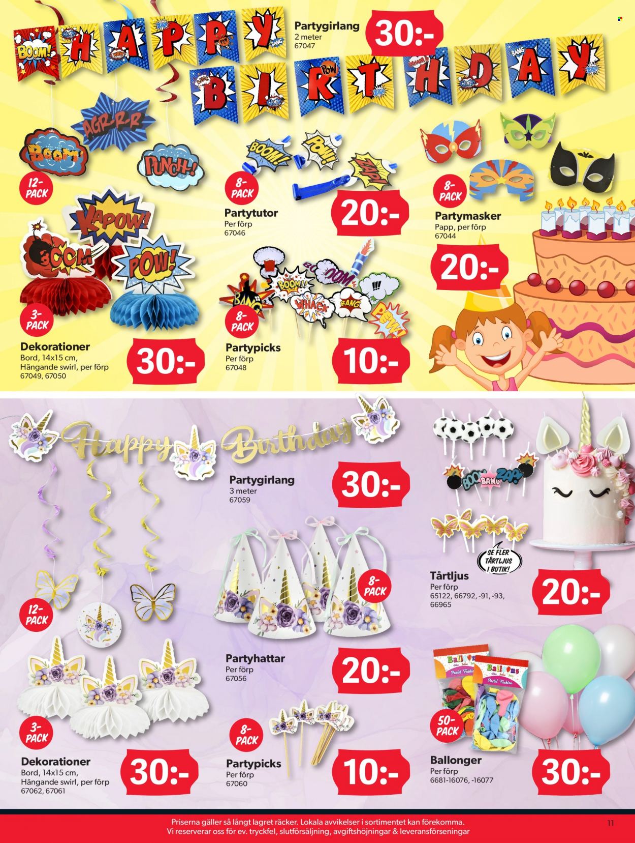 DollarStore reklamblad. Sida 11