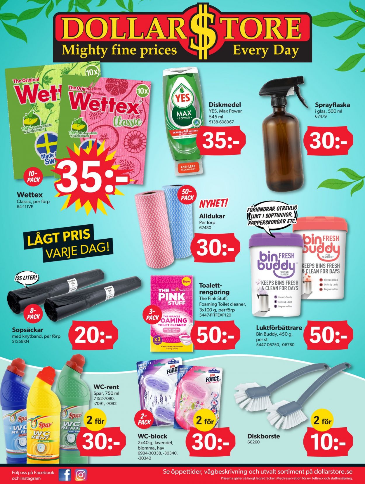 DollarStore reklamblad. Sida 16