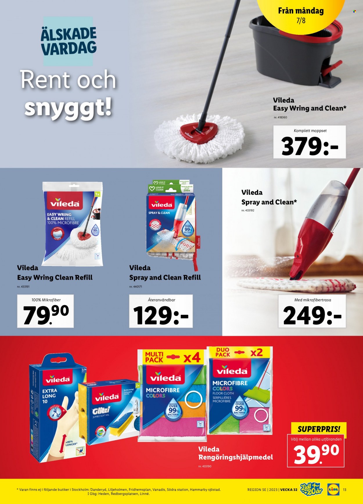 Lidl reklamblad - 7/8 2023 - 13/8 2023. Sida 15