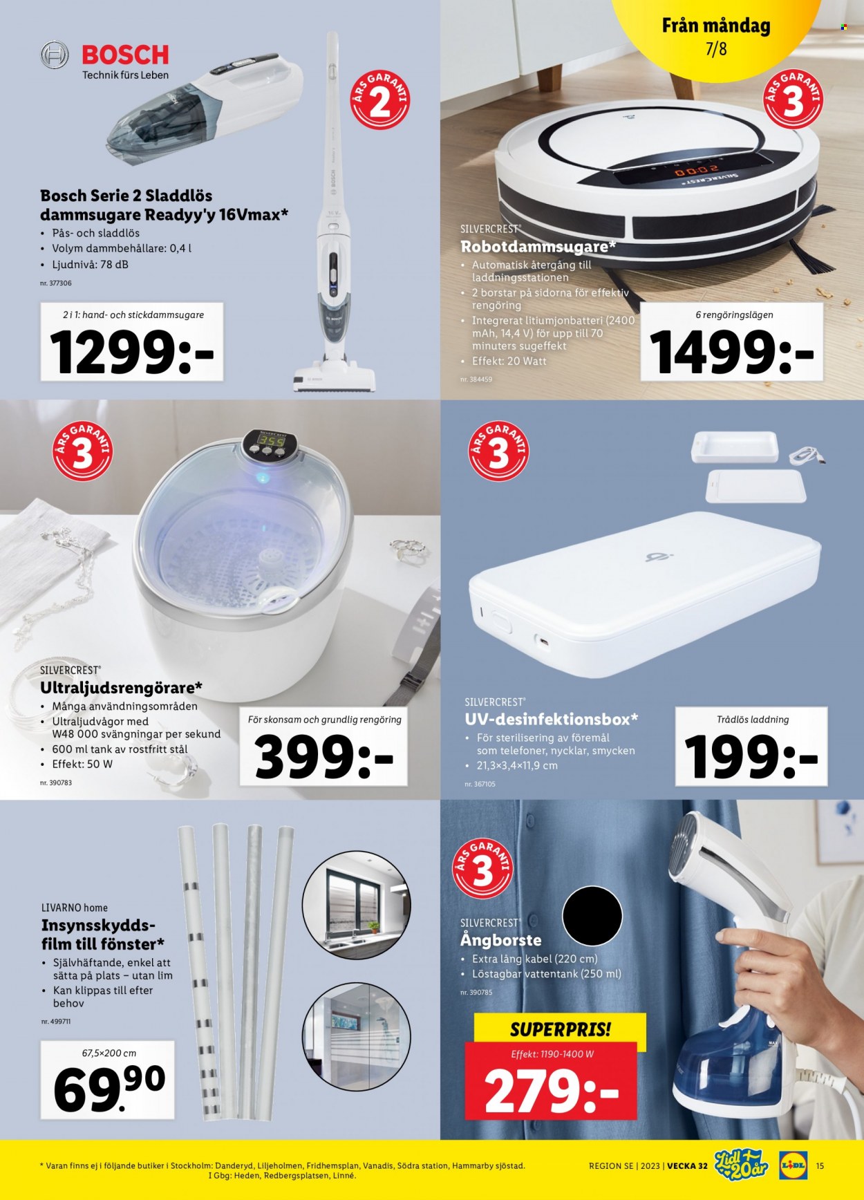 Lidl reklamblad - 7/8 2023 - 13/8 2023. Sida 17