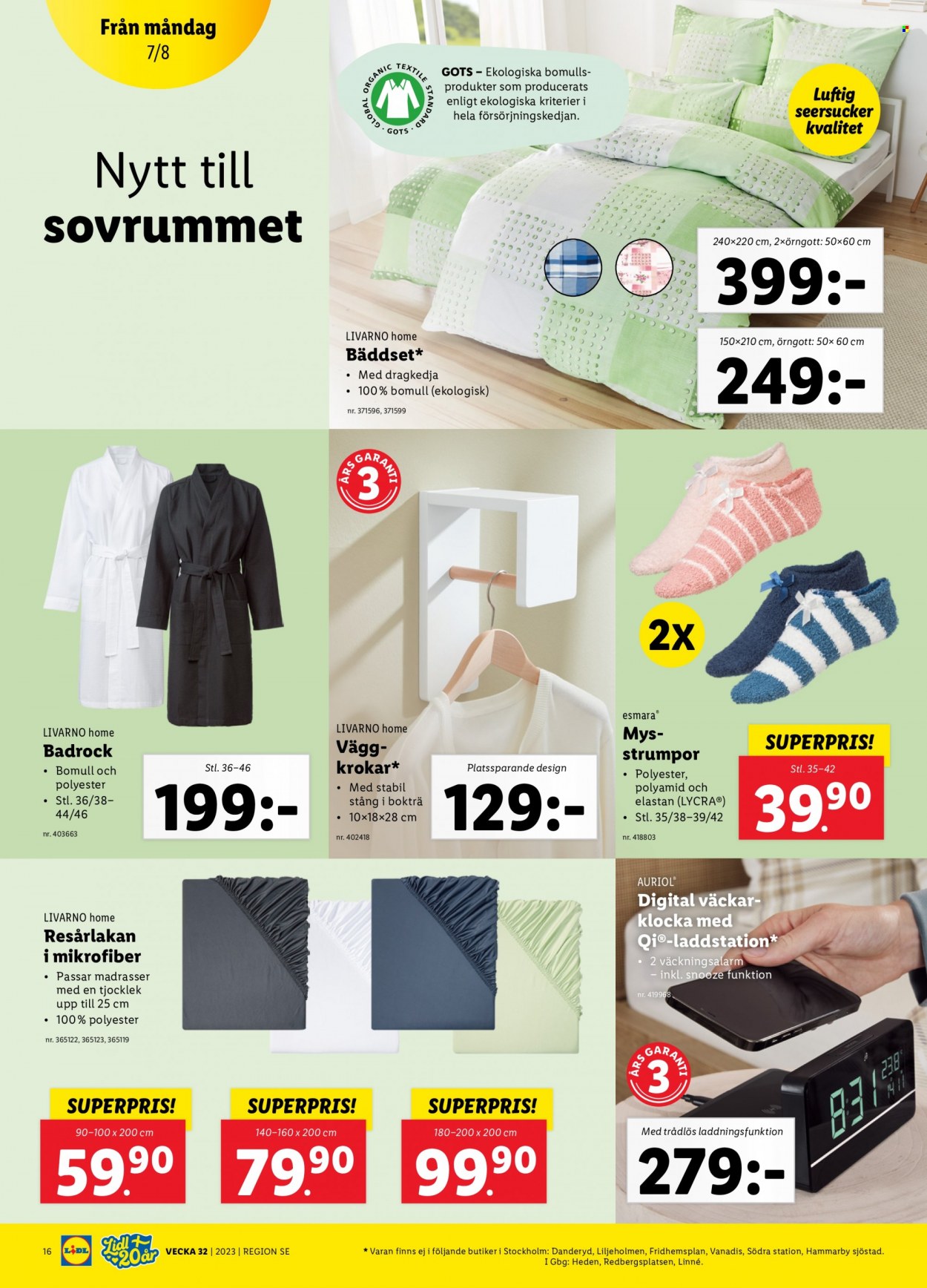 Lidl reklamblad - 7/8 2023 - 13/8 2023. Sida 18