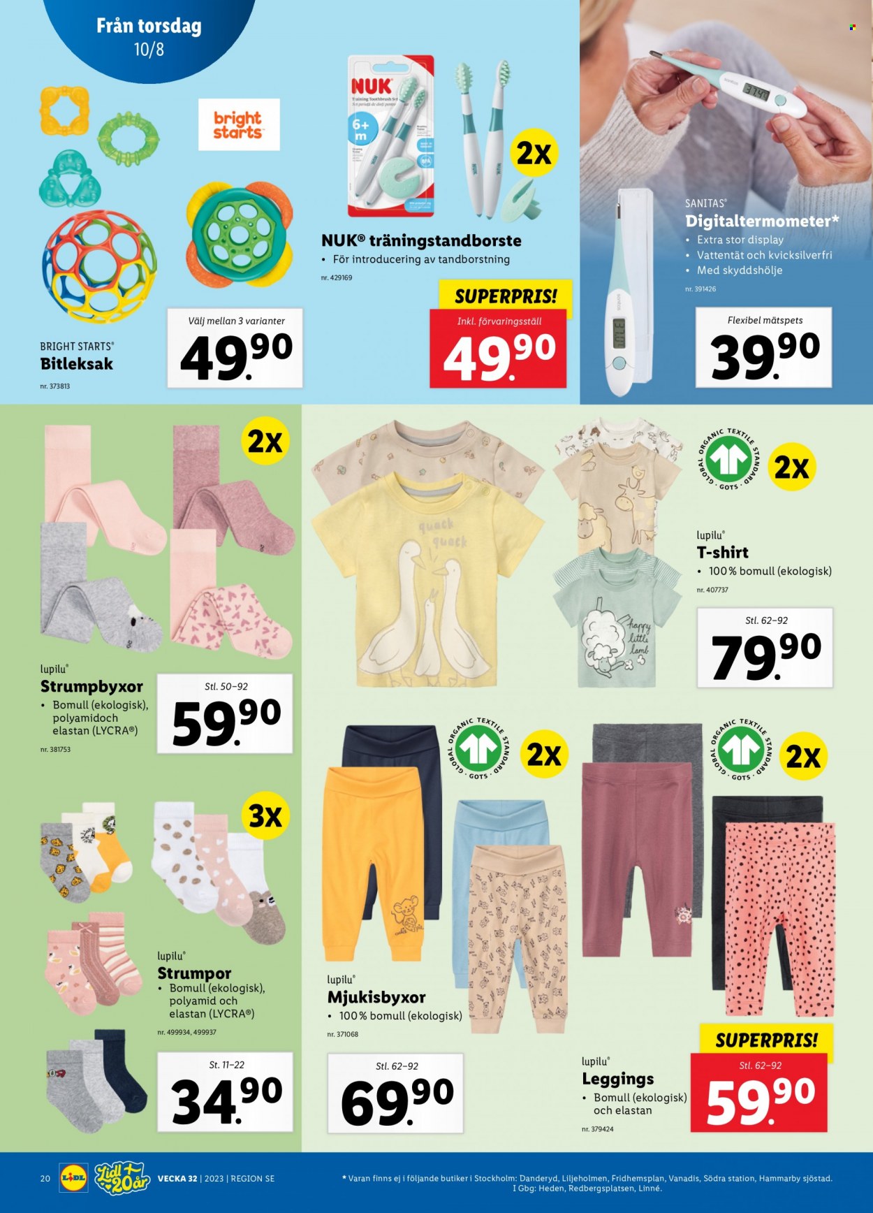 Lidl reklamblad - 7/8 2023 - 13/8 2023. Sida 22